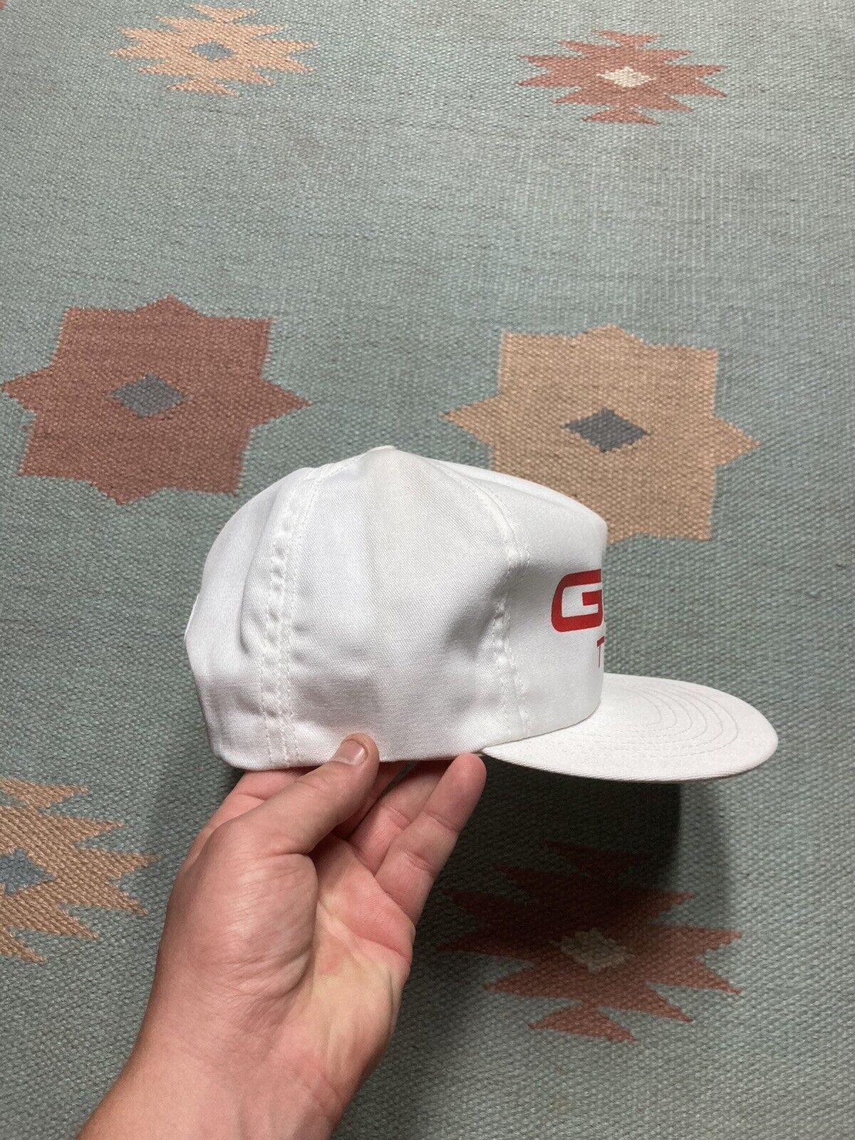 Vintage VTG SnapBack hat cap GMC truck automobile car mechanic USA Size ONE SIZE - 8 Thumbnail
