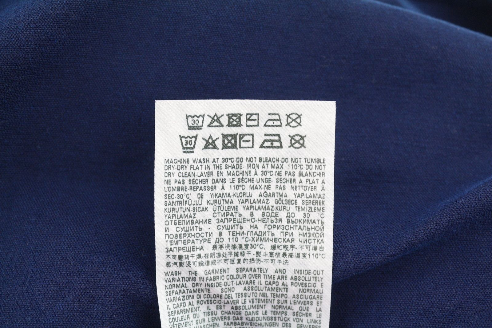 Diesel S-BUN-CORD M Washed Blue Corduroy Snap Shirt 41005 Size US M / EU 48-50 / 2 - 8 Thumbnail