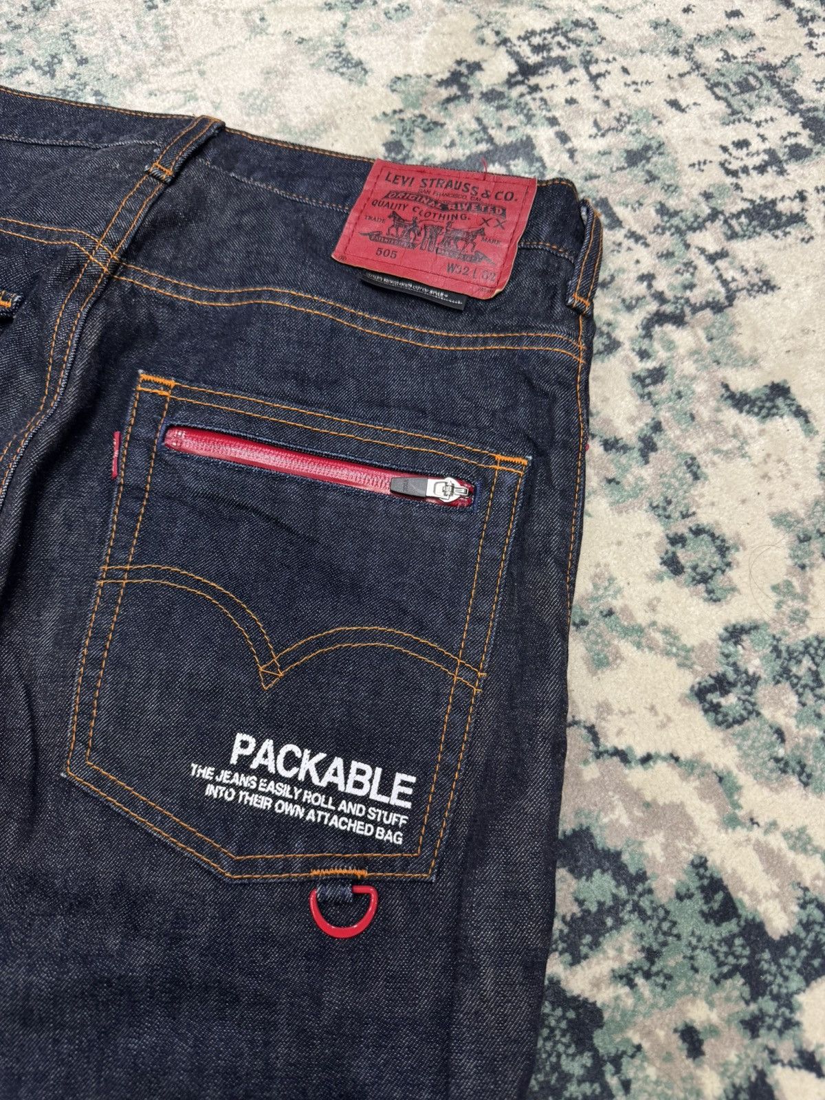 Levi's LEVI'S 505 x PACKABLE JAPAN EDITION 2010 JEANS Size US 32 / EU 48 - 6 Thumbnail
