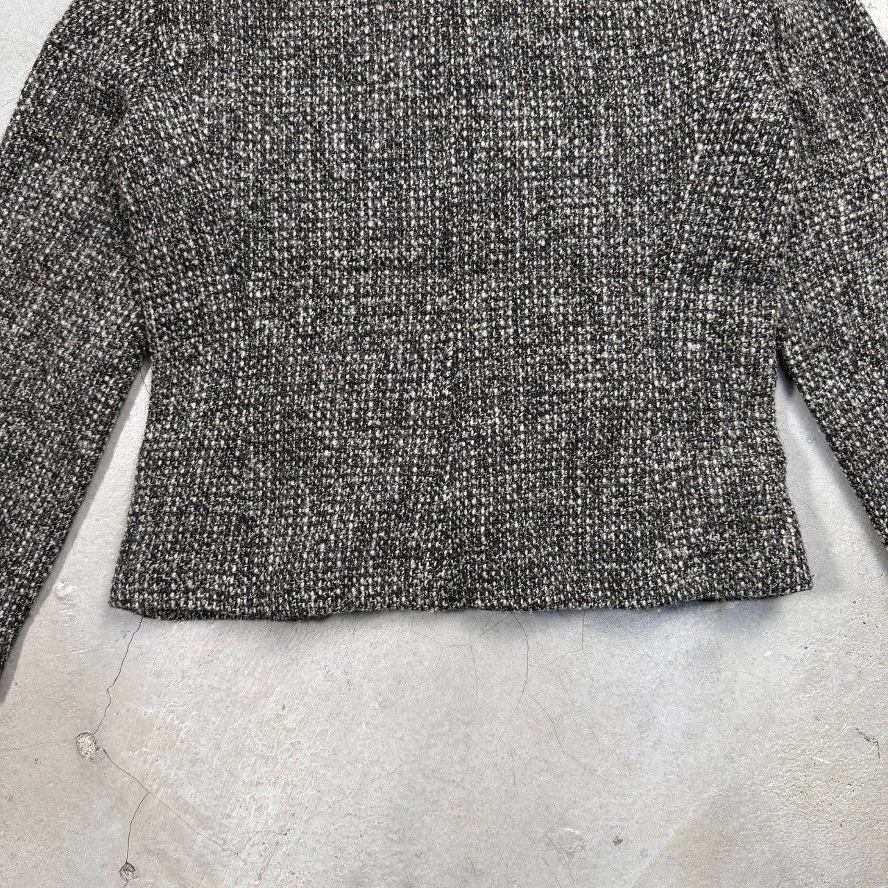 Max Mara 'S Max Mara "Design For Easy Living" Tweed Wool Jacket Size S / US 4 / IT 40 - 8 Thumbnail