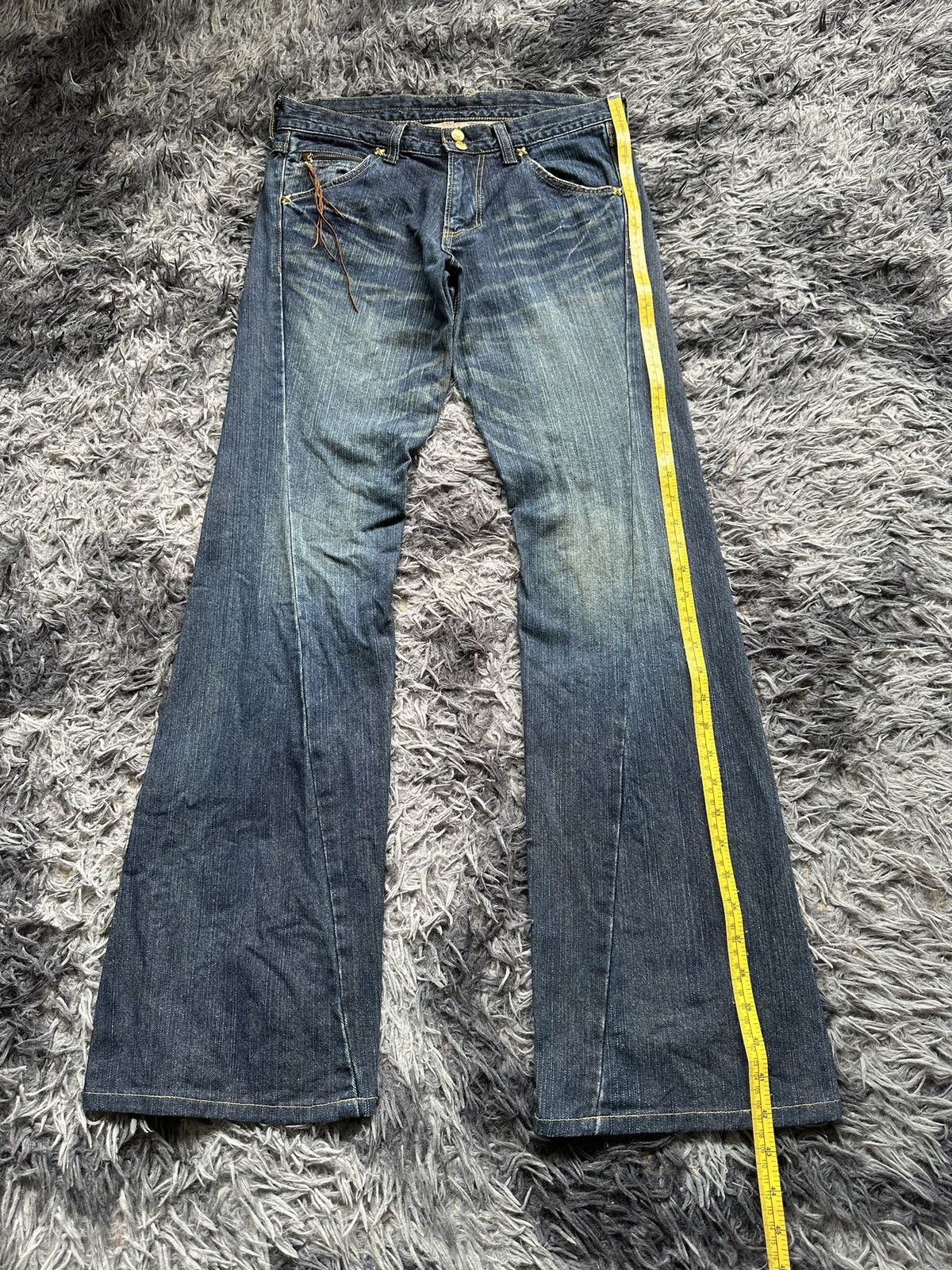 If Six Was Nine Archive Lee Japan ethnic fashion flared jean Size US 32 / EU 48 - 20 Thumbnail