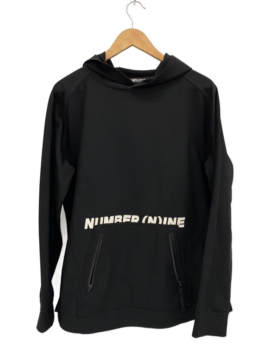 Number (N)ine Logo Raglan Hoodie Size US L / EU 52-54 / 3 - 1 Thumbnail
