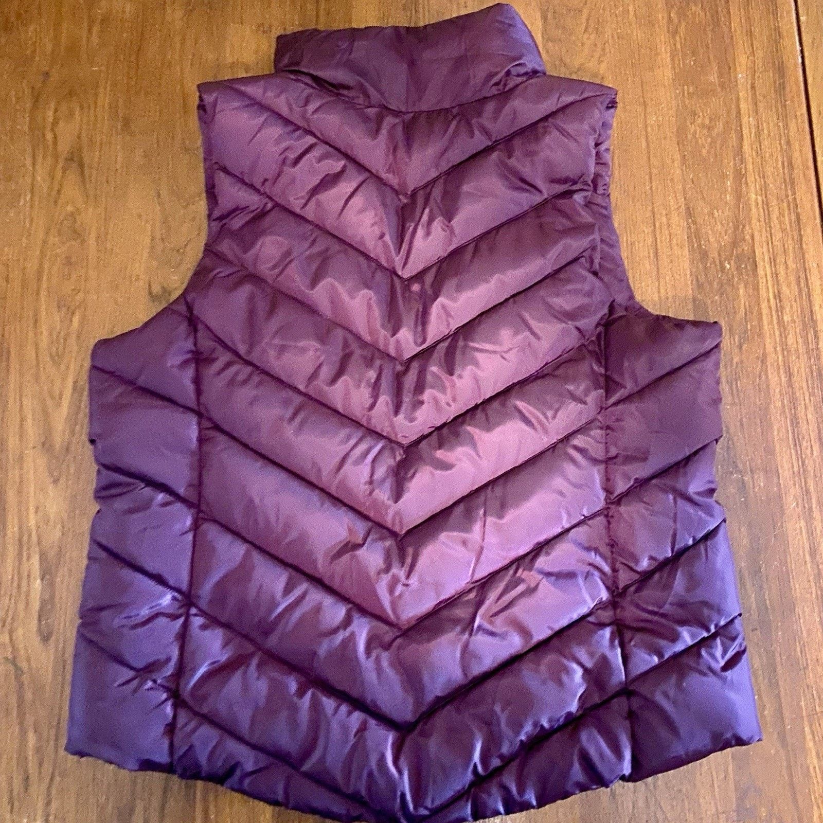 & Other Stories Woman’s XL Puffer Vest Red Burgundy By SO Packable Zippered Size XL / US 12-14 / IT 48-50 - 2 Thumbnail