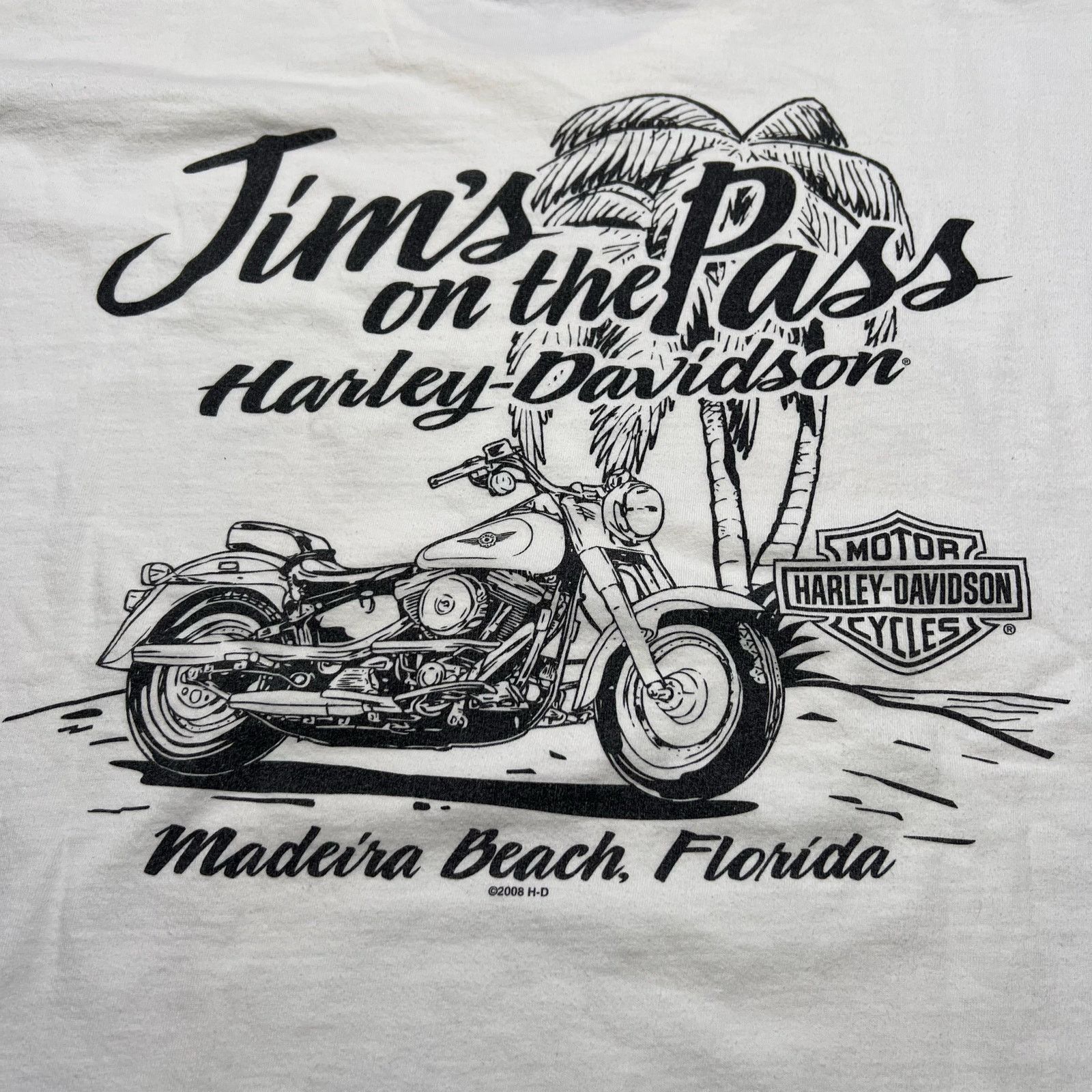 Harley Davidson Vintage 2004 Harley Davidson "Life Begins Florida Shirt XXL Size US XXL / EU 58 / 5 - 6 Thumbnail