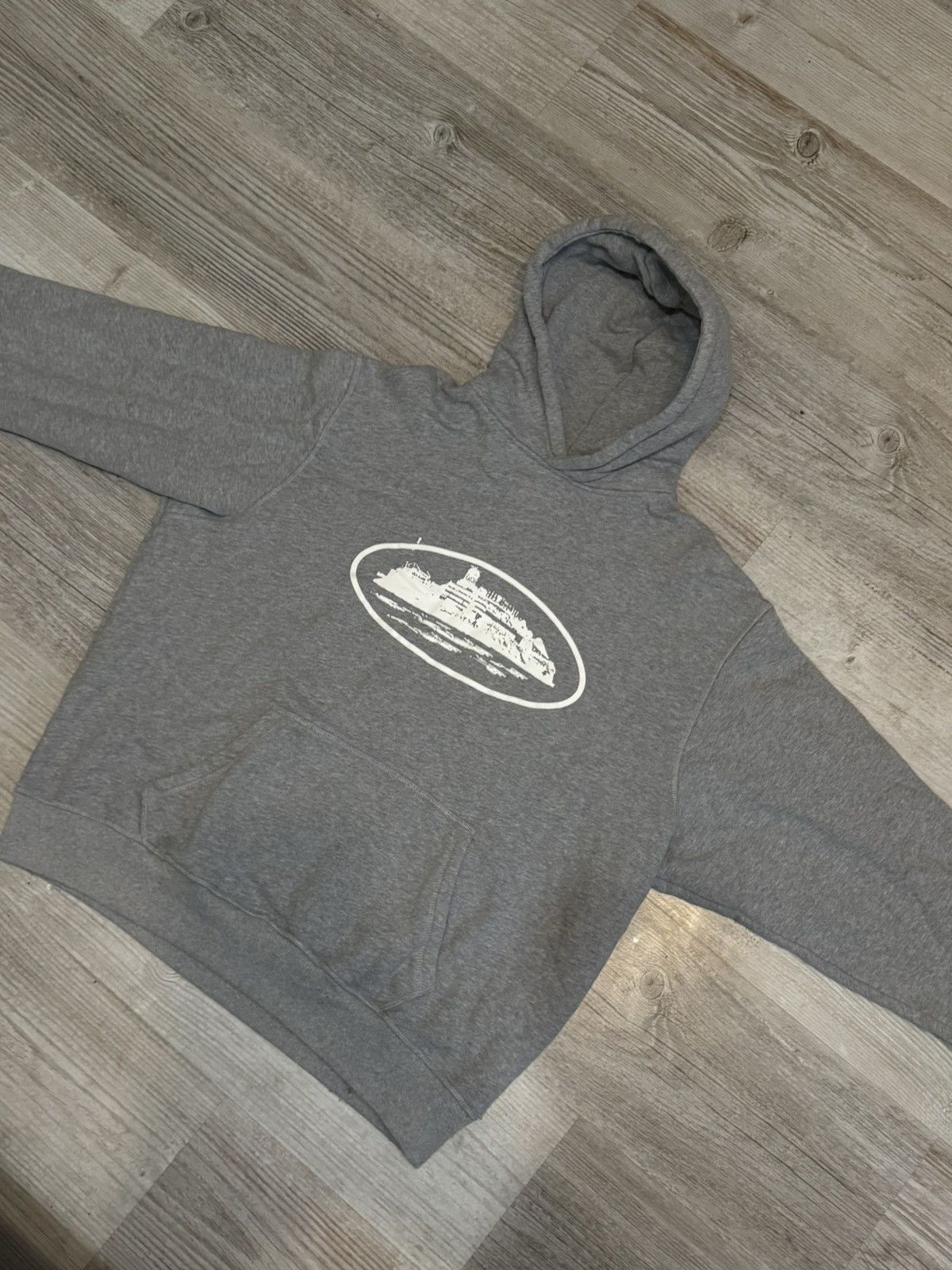 Corteiz Classic gray Corteiz hoodie Size US L / EU 52-54 / 3 - 1 Thumbnail