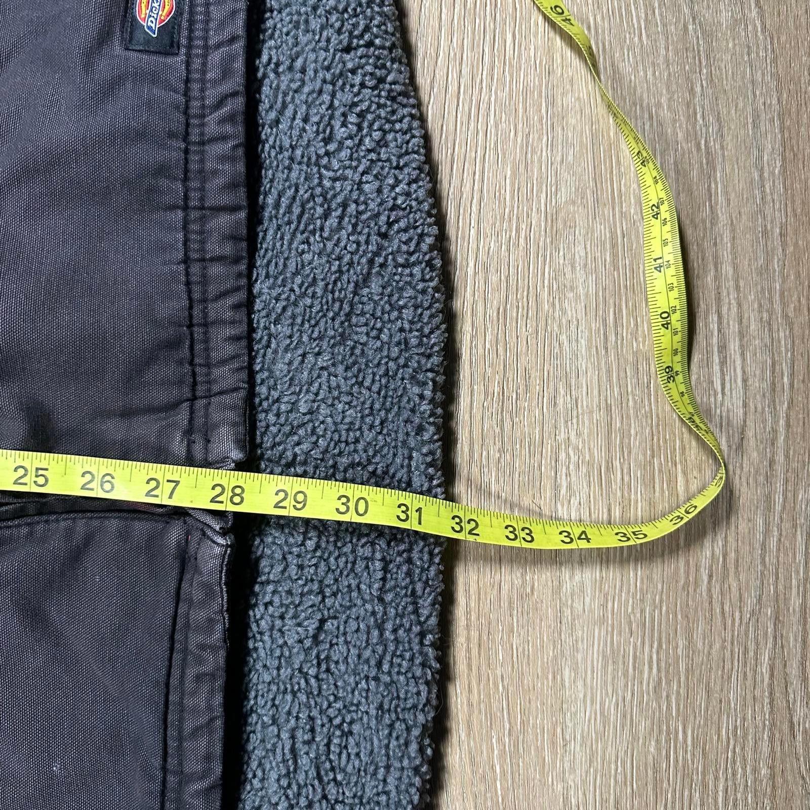 Dickies Dickies Mens Vest XXL Black Sherpa Lined Workwear Size US L / EU 52-54 / 3 - 11 Thumbnail