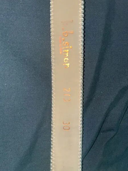 B.B. Simon B.B. Simon Silver Skull Pile Belt Size 28 - 6 Thumbnail