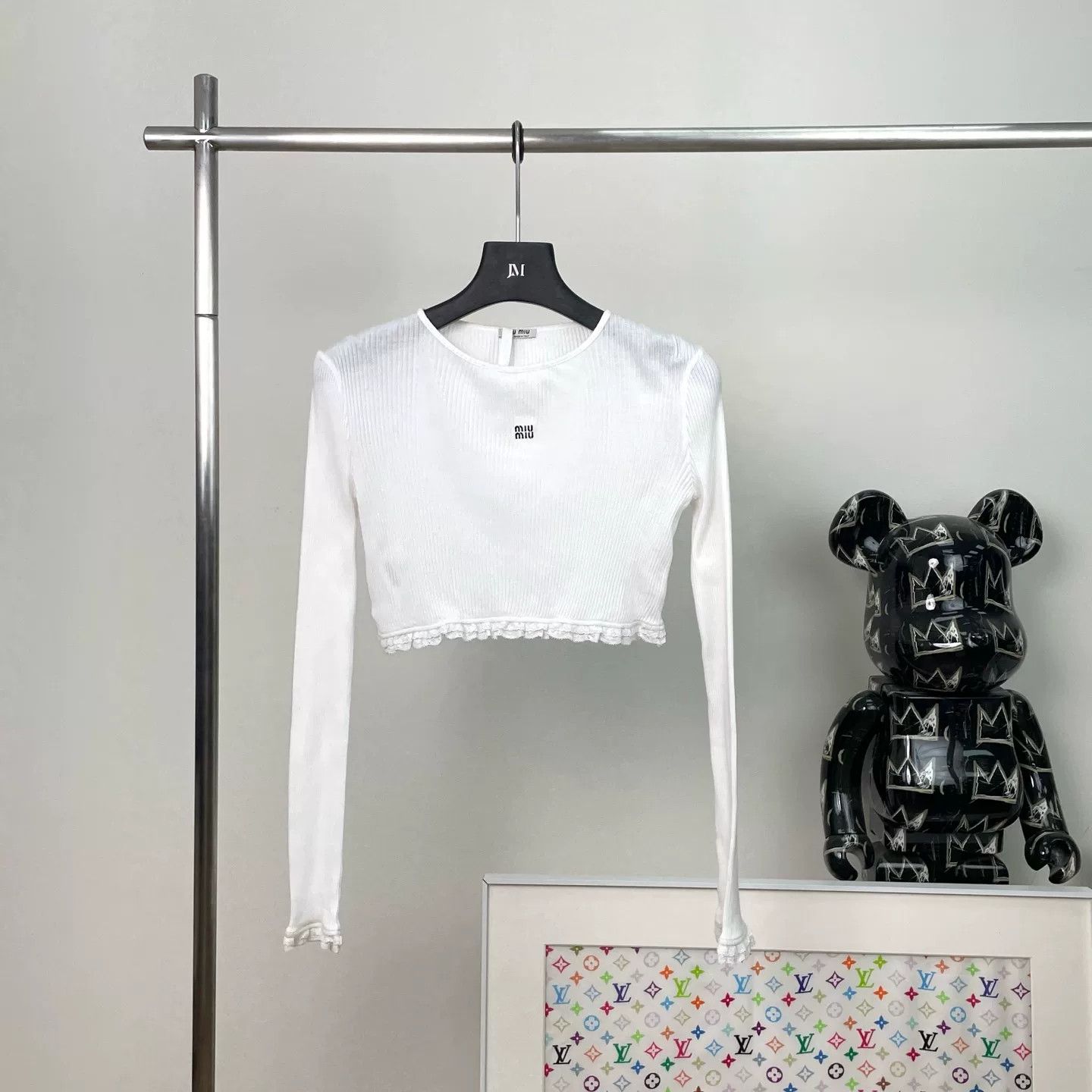 Miu Miu Miu Miu Retro Graphic T-Shirt XS Women Size XS / US 0-2 / IT 36-38 - 1 Thumbnail