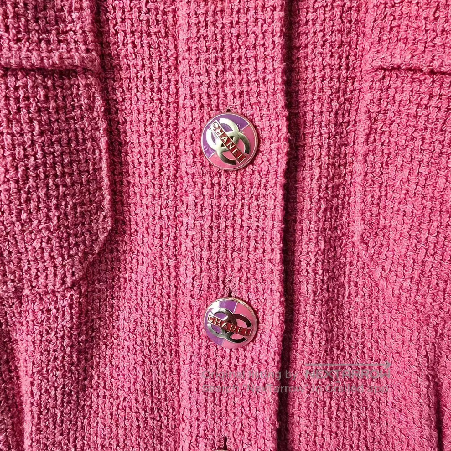 Chanel pink woven romper by Chanel. Size 40" / US 18 - 3 Thumbnail