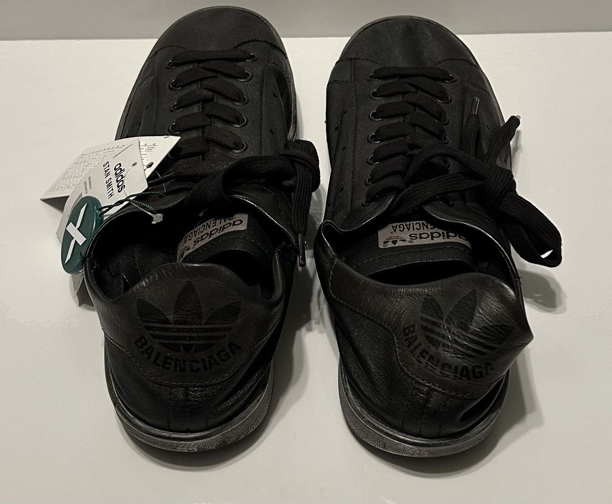 Adidas × Balenciaga Balenciaga x Adidas Distressed Stan Smith (US 10.5)-NEW Size US 10.5 / EU 43-44 - 4 Thumbnail