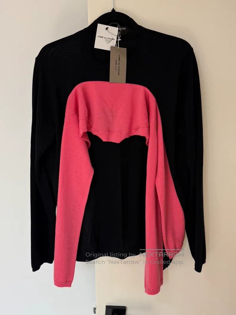 Comme des Garcons Comme Des Garcons Black wool cardigan Size US S / EU 44-46 / 1 - 2 Thumbnail