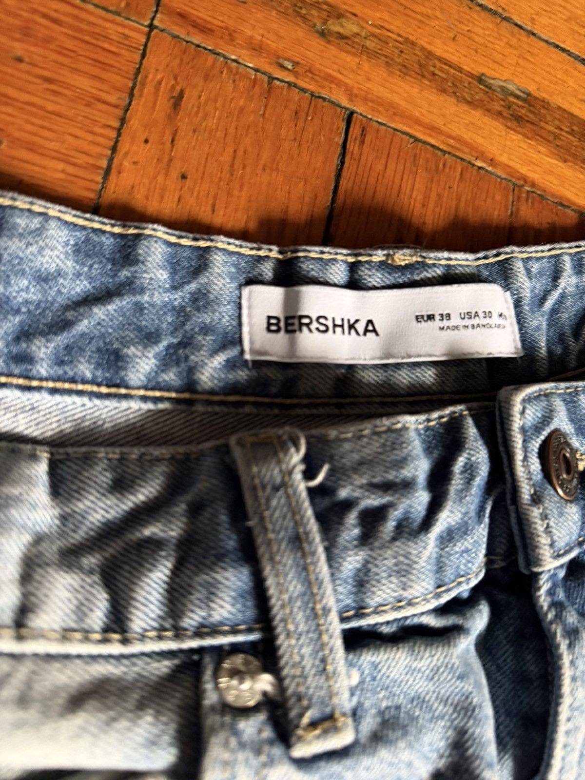 Bershka Bershka Jorts Size US 30 / EU 46 - 3 Thumbnail