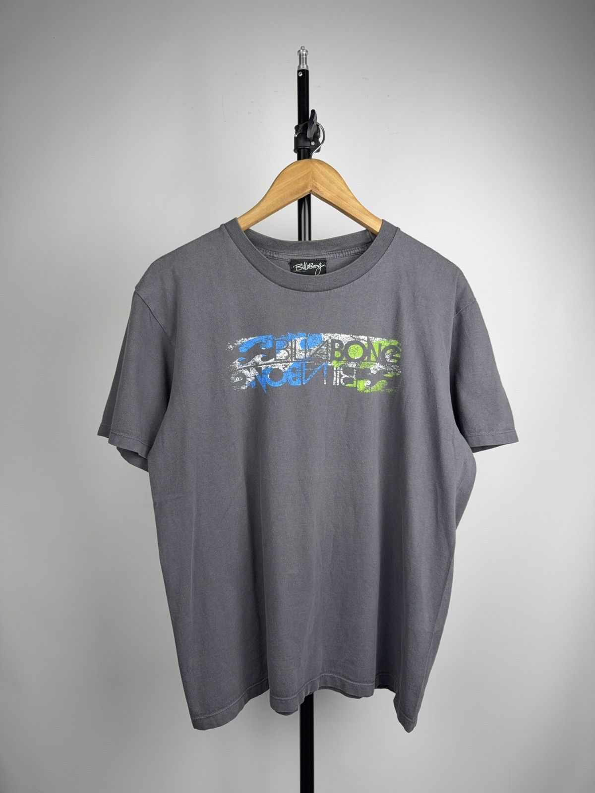 Billabong 00s Retro Billabong Vintage Sk8 Surf Surfwear Logo Tee Y2K Size US M / EU 48-50 / 2 - 1 Thumbnail