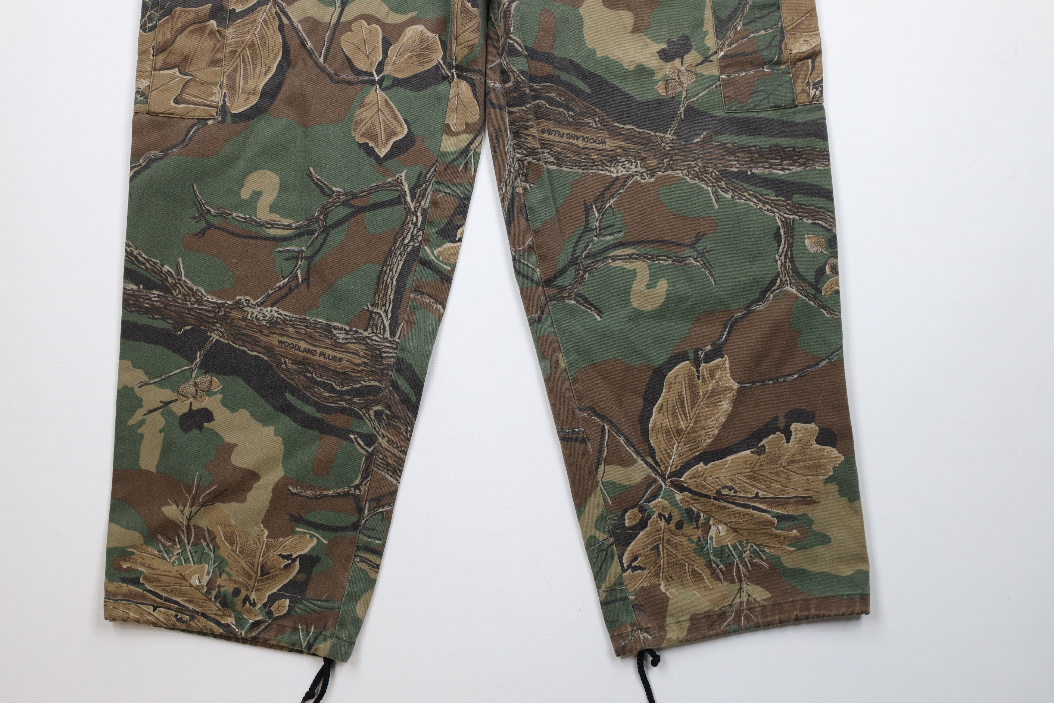 Vintage Vintage 90s Streetwear Camouflage Wide Leg Cargo Pants Size US 38 / EU 54 - 4 Thumbnail