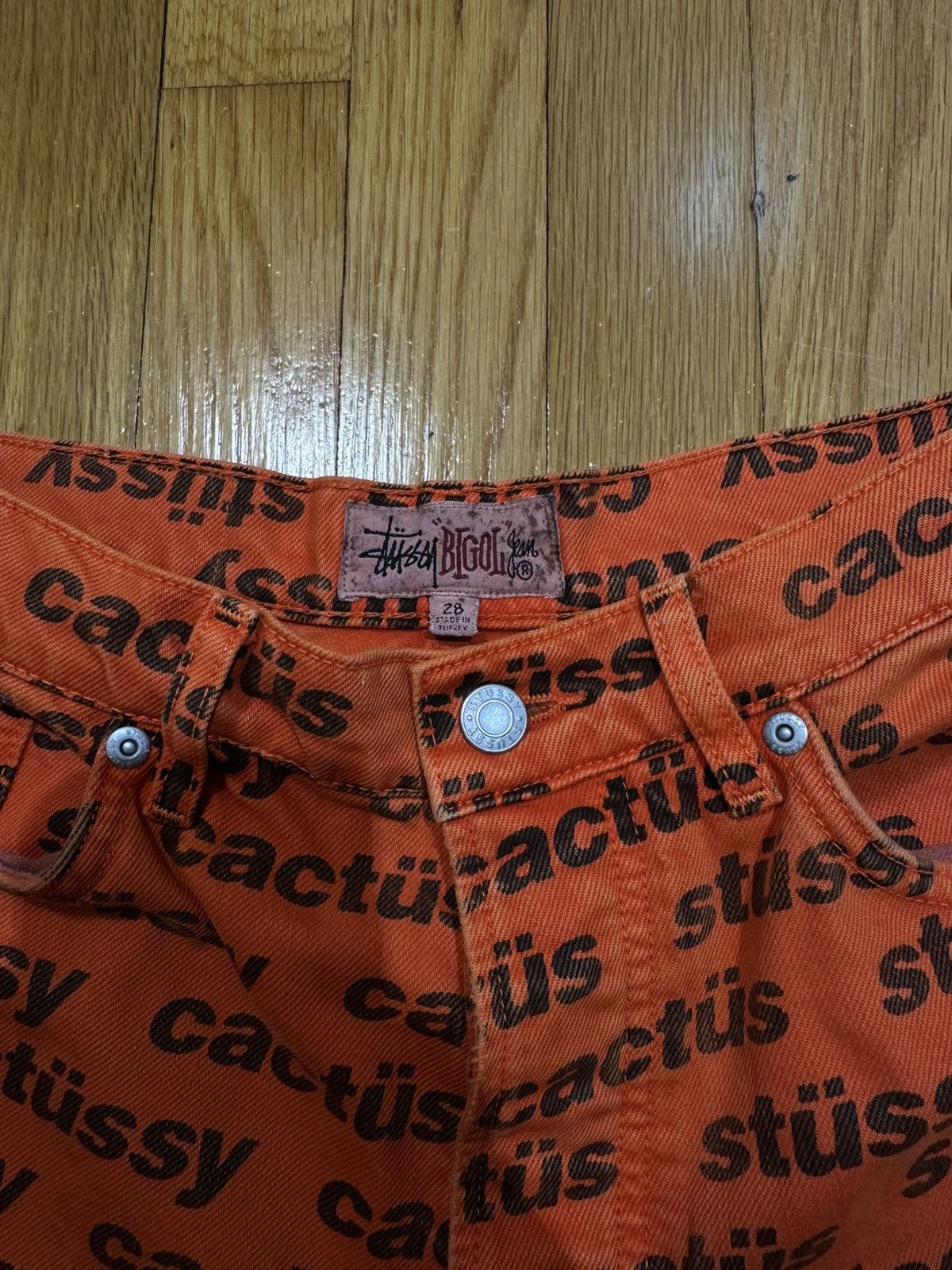 Cactus Plant Flea Market × Stussy Stussy X CPFM Big Ol’ Jean Size US 28 / EU 44 - 5 Thumbnail