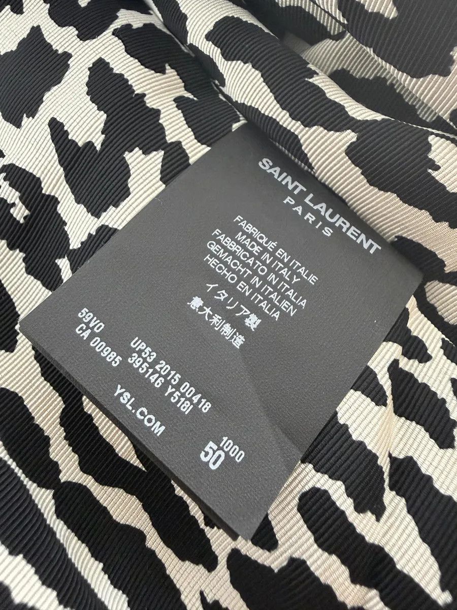 Saint Laurent Paris AW2015 Saint Laurent Black Patent Leather Multi Zip Jacket by Hedi Slimane Size US S / EU 44-46 / 1 - 17 Thumbnail