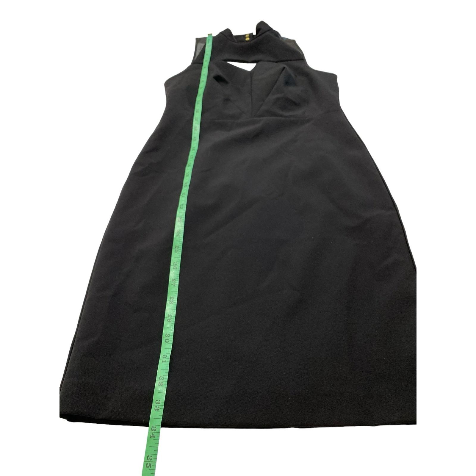 asymmetrical black cocktail dress Elegant Asymmetrical Dress With Contrasting White Detachable Capelet -