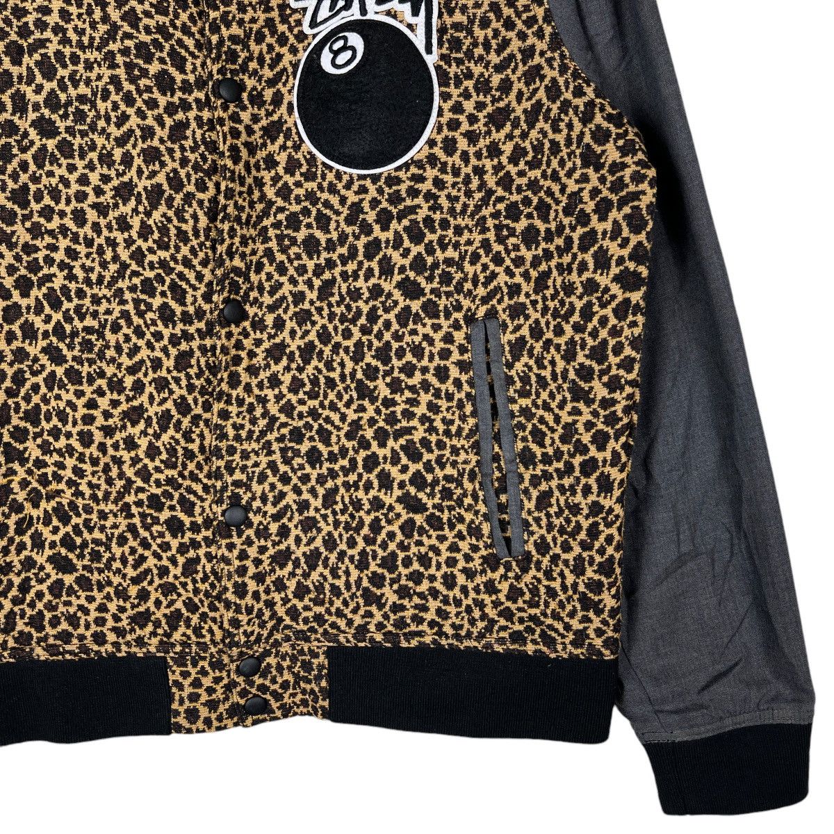 Stussy 🔥 STUSSY 8 BALL LEOPARD BOMBER JACKET Size US L / EU 52-54 / 3 - 6 Thumbnail