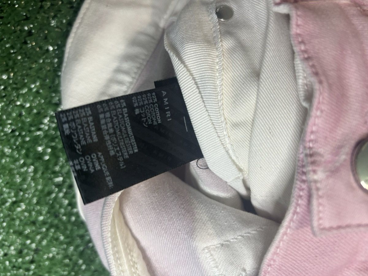Amiri Amiri Sprayed MX1 Pink Size US 30 / EU 46 - 5 Thumbnail