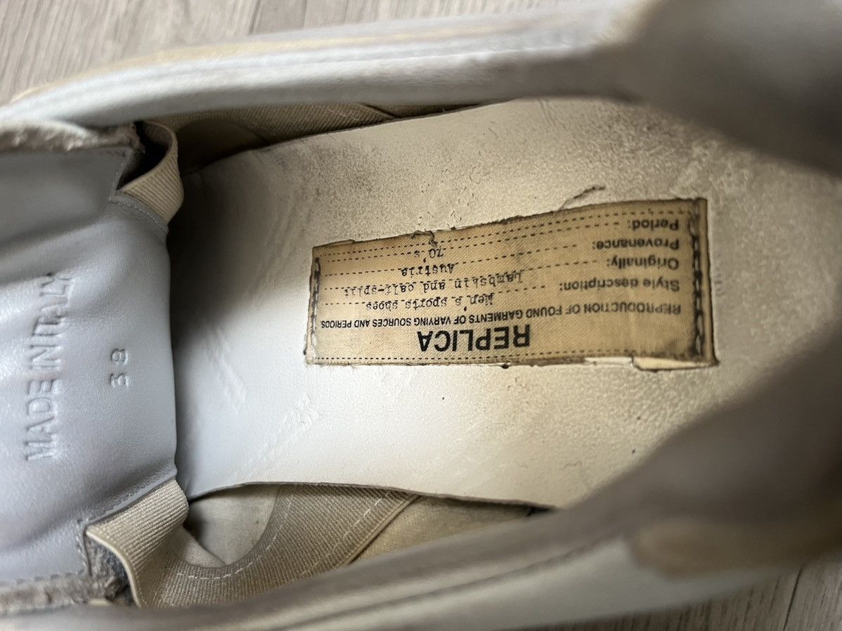Maison Margiela Maison margiela replica low top sneakers Size US 5.5 / EU 38 - 11 Thumbnail
