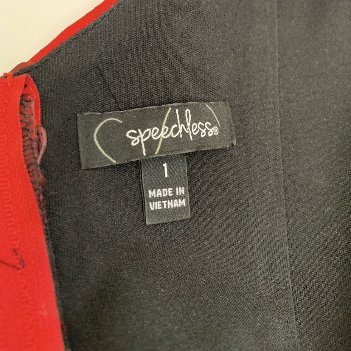 Other Red Black Floral Satin Fit & Flare Dress With Pockets Size 1 Size XS / US 0-2 / IT 36-38 - 6 Thumbnail