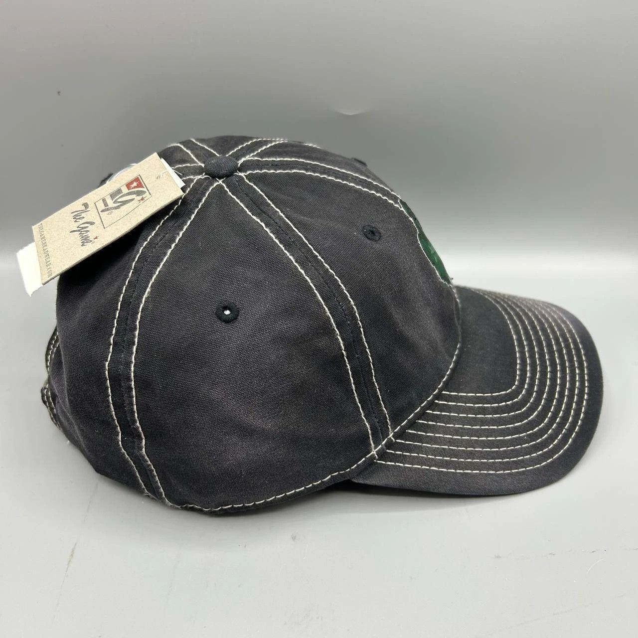 The Game Jackson Hole Wyoming Hat Men Black Strap Back Cotton Size ONE SIZE - 5 Thumbnail