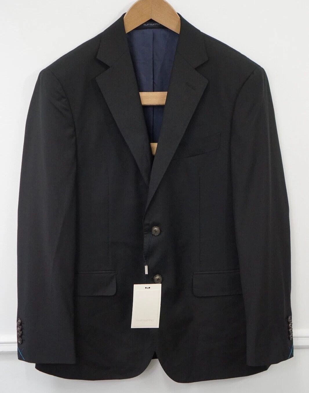 Suitsupply Men Suitsupply Blazer Napoli Single Breasted Wool Reda US40S Size 40S - 1 Thumbnail
