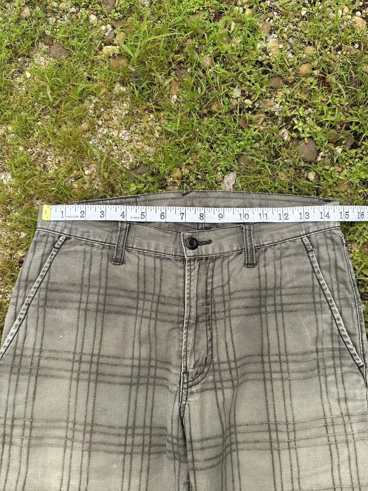 PPFM GRAILS!! VINTAGE PPFM JAPAN SASHIKO STITCHING TROUSERS PANTS Size US 29 - 6 Thumbnail