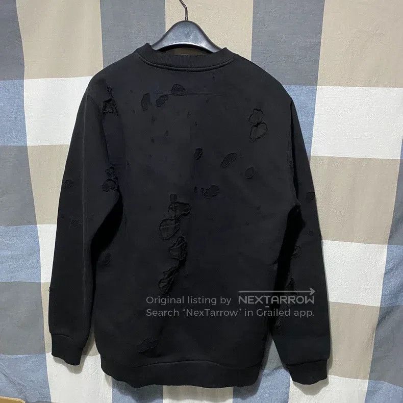 Givenchy Givenchy Ripped Style Hoodie Men's Black Size S, Worn Twic Size US S / EU 44-46 / 1 - 2 Thumbnail