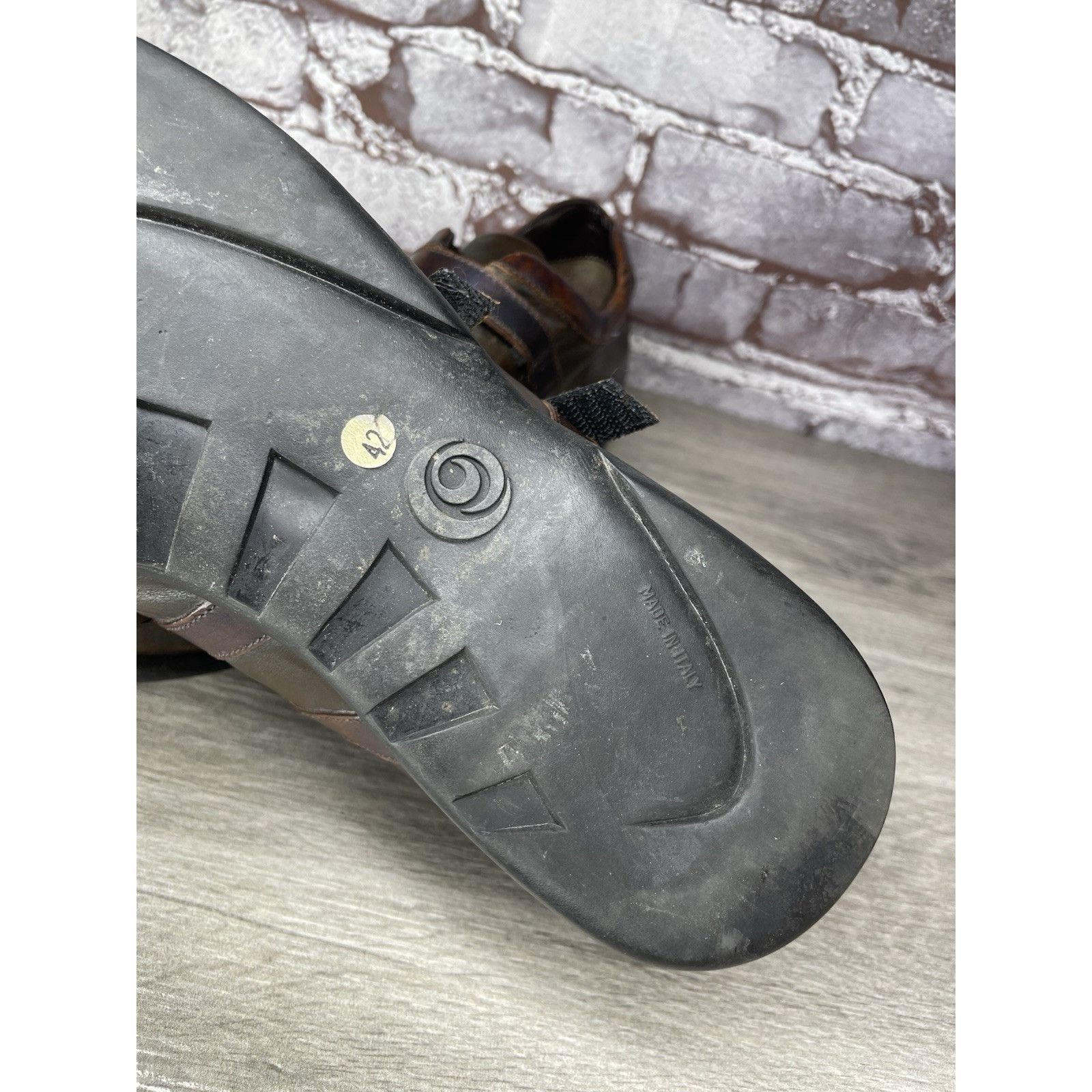 VERRI Bruno Verri Brown Leather Metallic Fashion Shoes Sneakers Me Size US 9 / EU 42 - 16 Thumbnail