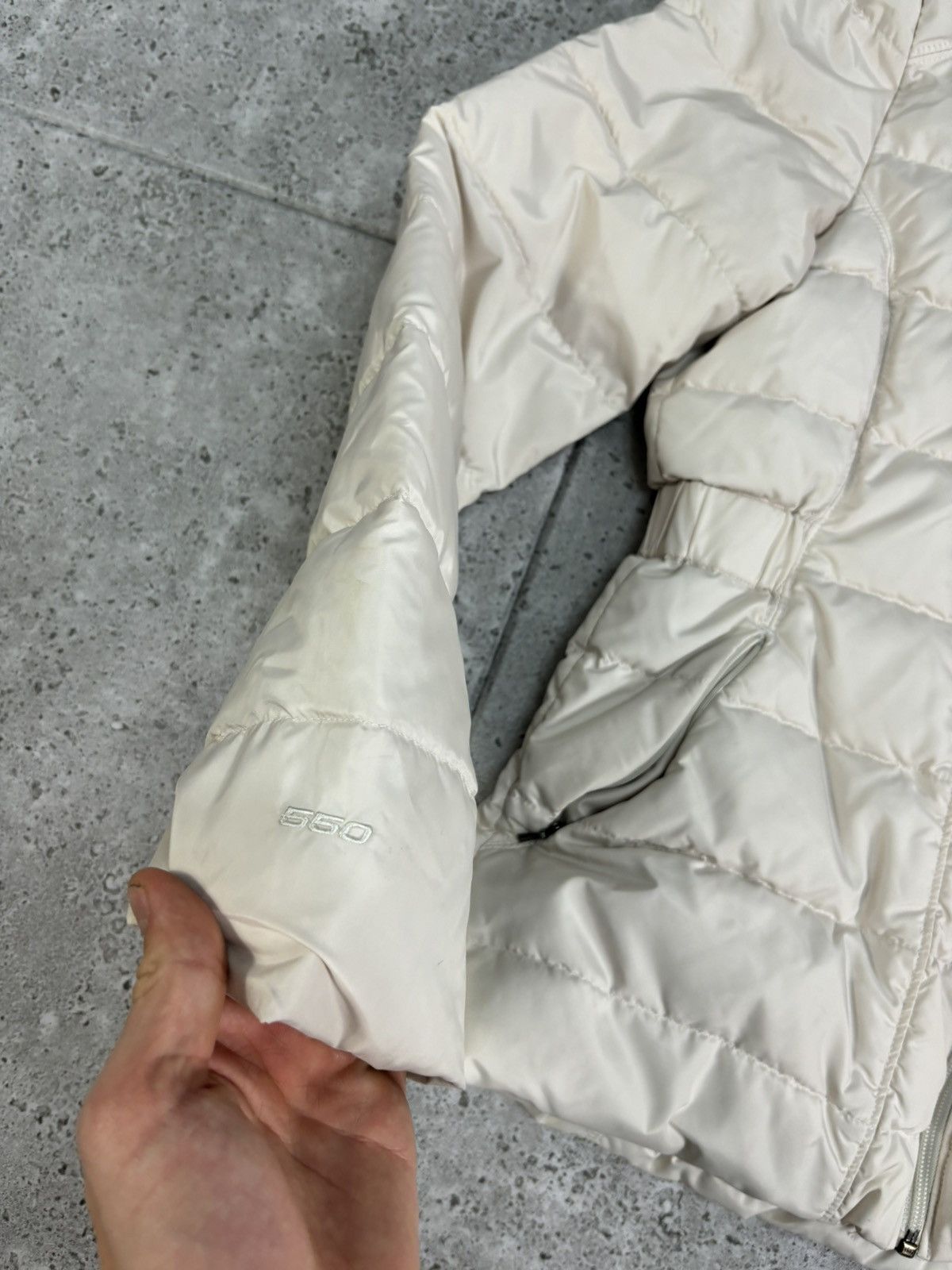 The North Face × Vintage Vintage North Face 550 Down/Puffer Jacket Hood Size S / US 4 / IT 40 - 6 Thumbnail