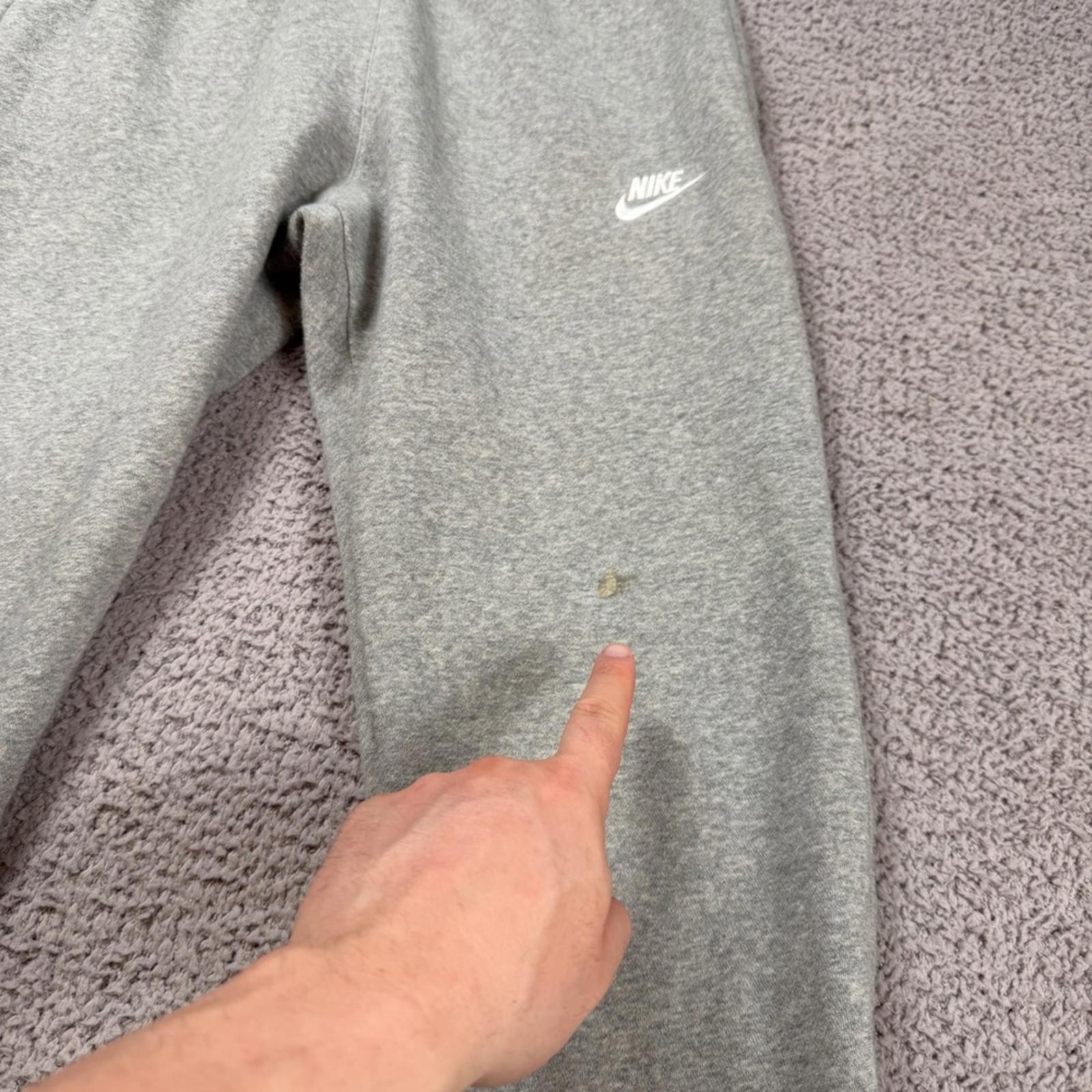 Nike Nike Mens Sportswear Club Fleece Joggers Grey BV2671-063 S Size US 30 / EU 46 - 7 Thumbnail