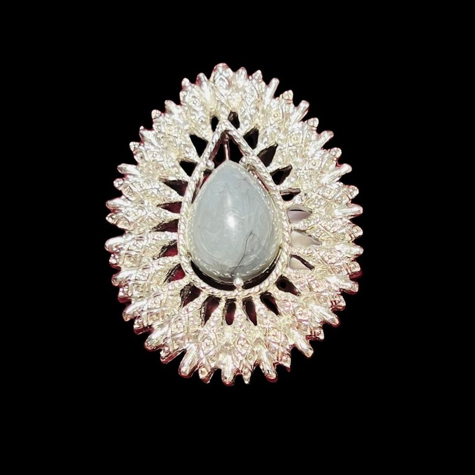 & Other Stories Vintage Sarah Coventry 1978 Granada Silver tone Brooch Pin Size ONE SIZE - 1 Thumbnail