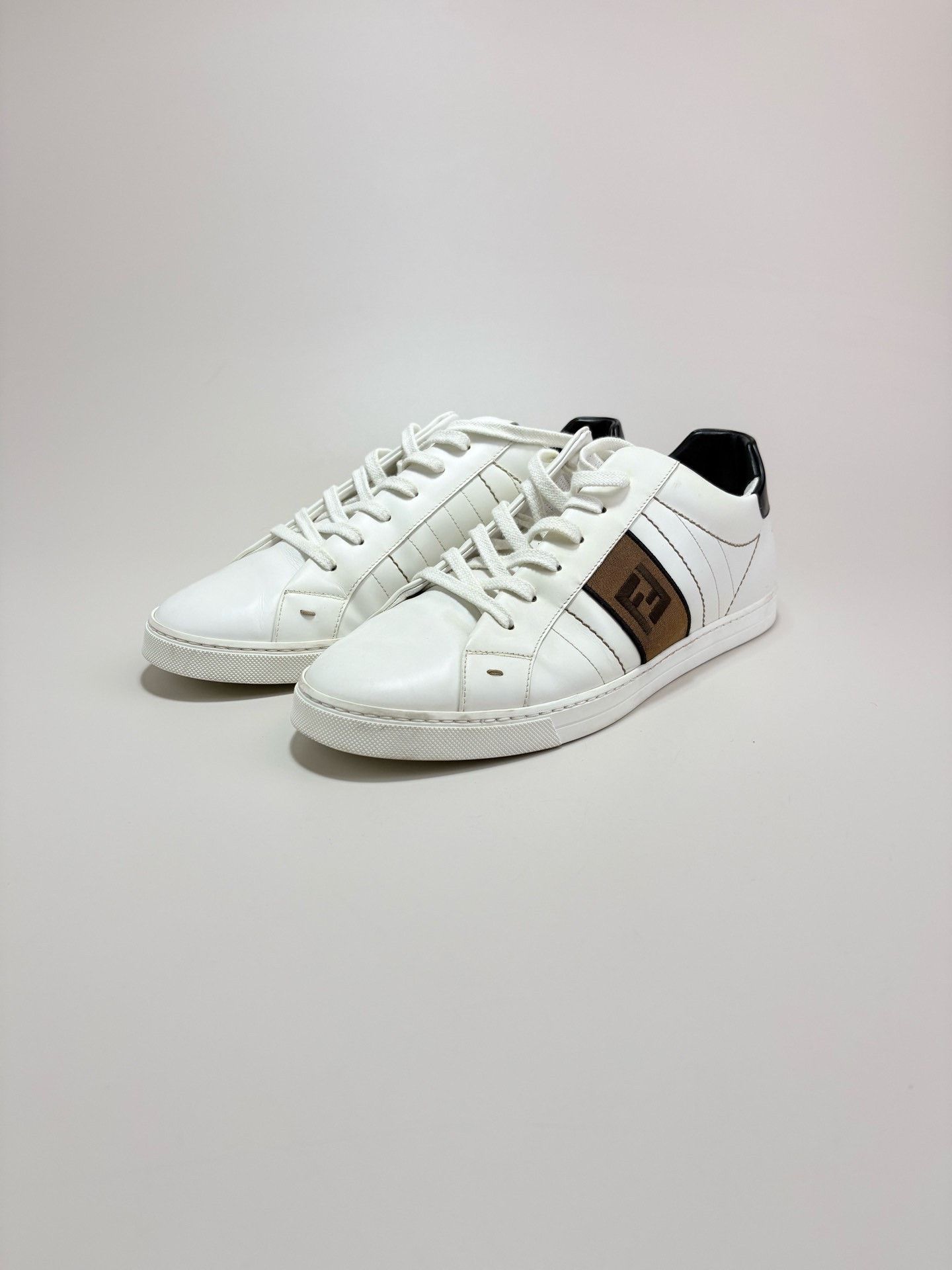 Fendi FENDI White Skate Shoes Size US 10 / EU 43 - 1 Thumbnail