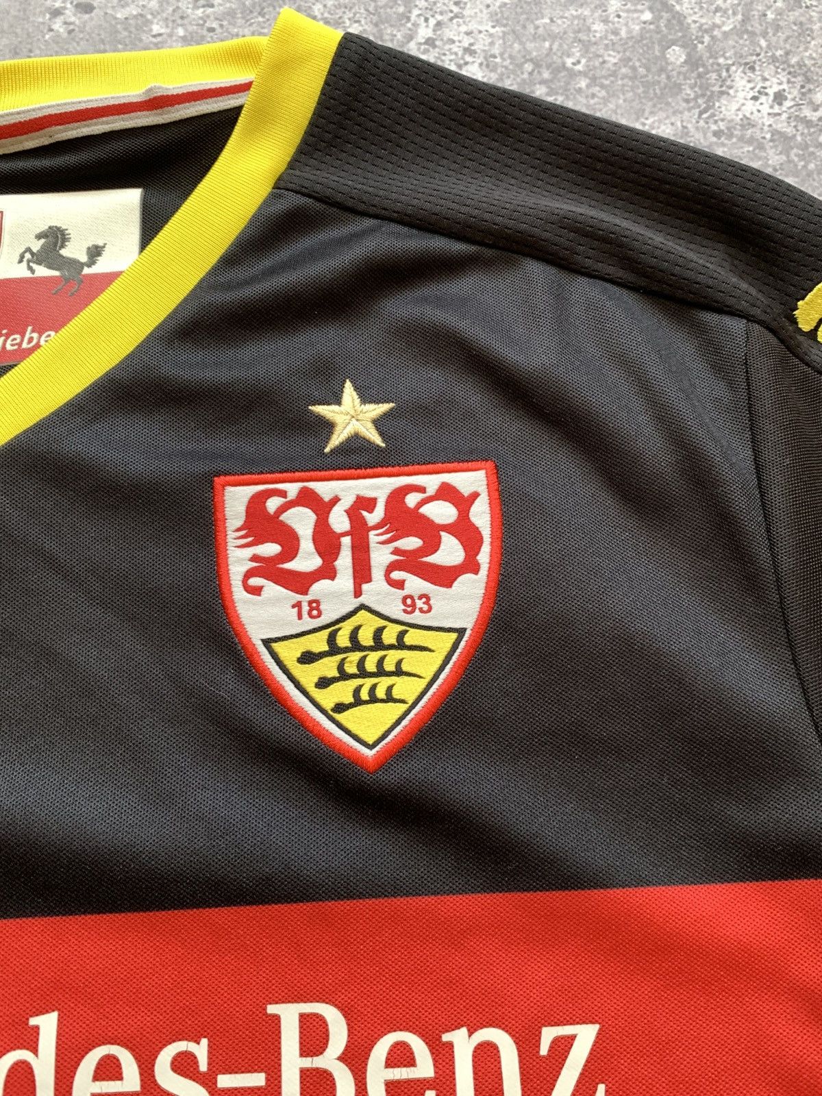 Puma 🔥PUMA VFB STUTTGART 2015/2016 THIRD SOCCER JERSEY SHIRT Size US S / EU 44-46 / 1 - 3 Thumbnail