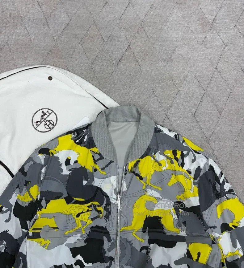 Hermes Hermes Autumn-Winter Double-Faced Leather Jacket with One Size US M / EU 48-50 / 2 - 5 Thumbnail