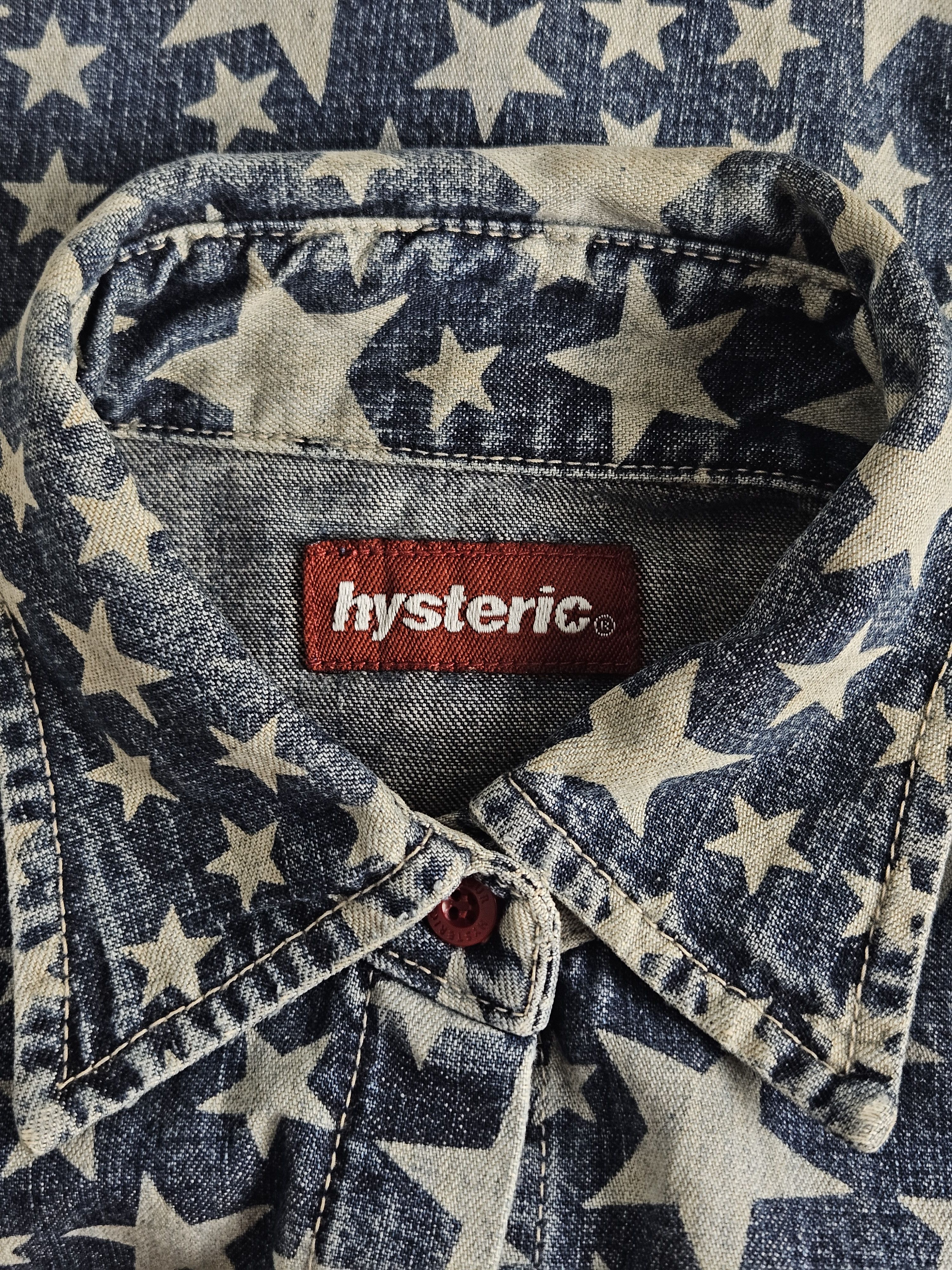 Hysteric Glamour × If Six Was Nine × Japanese Brand Hysteric Glamour Stars Denim Jeans jacket Size S / US 4 / IT 40 - 4 Thumbnail
