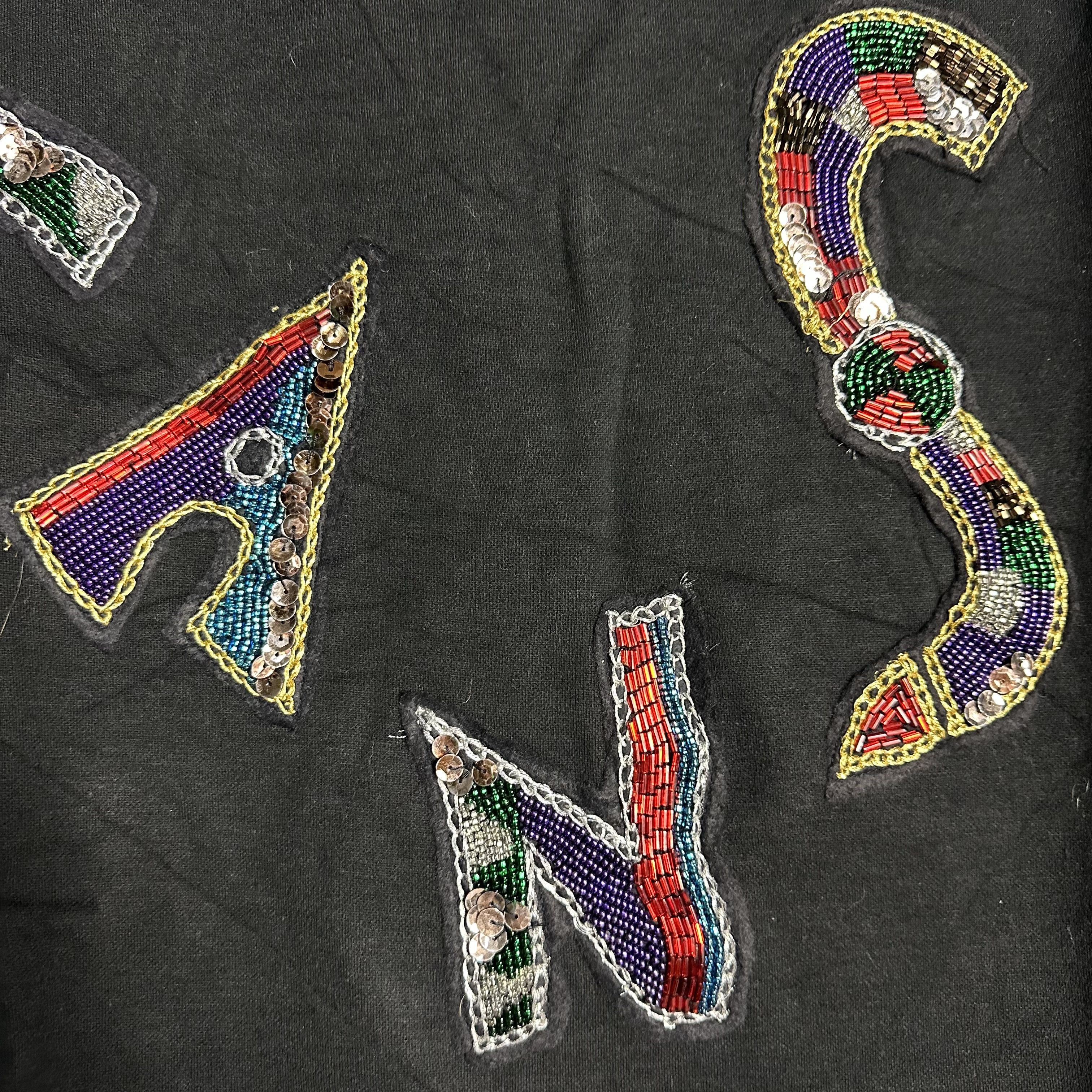 Kansai Yamamoto 🔥RARE🔥KansaiO2 Kansai Yamamoto Beaded Logo OVP T-shirt Size US XL / EU 56 / 4 - 3 Thumbnail