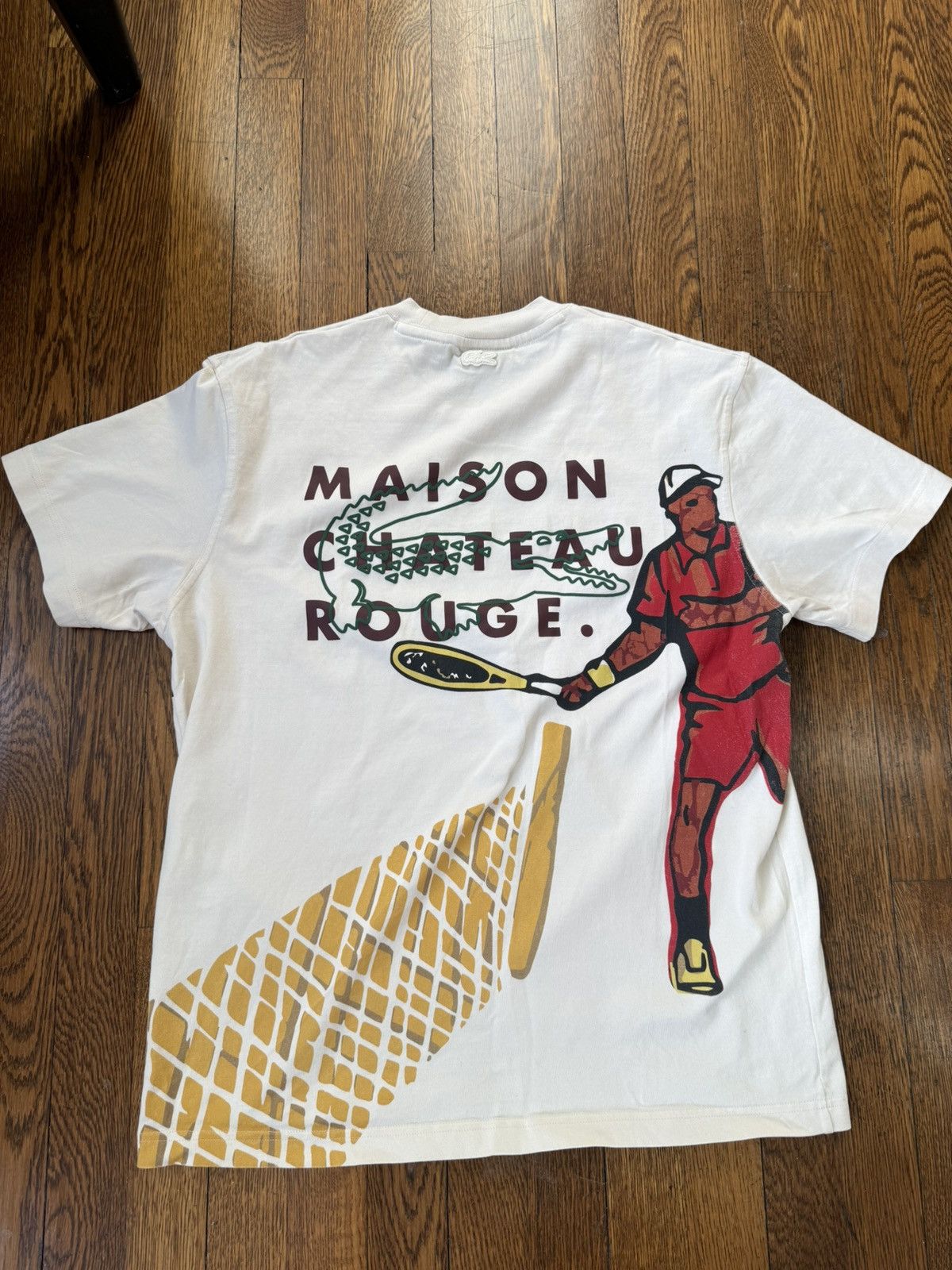 Lacoste Lacoste x Maison Chateau Rouge T-Shirt Size US M / EU 48-50 / 2 - 2 Thumbnail