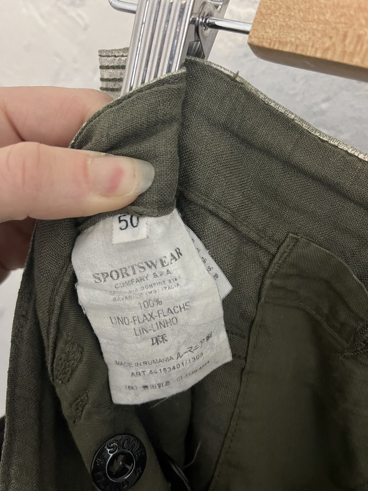 Stone Island Stone Island vintage cargo pants Size US 31 - 7 Thumbnail