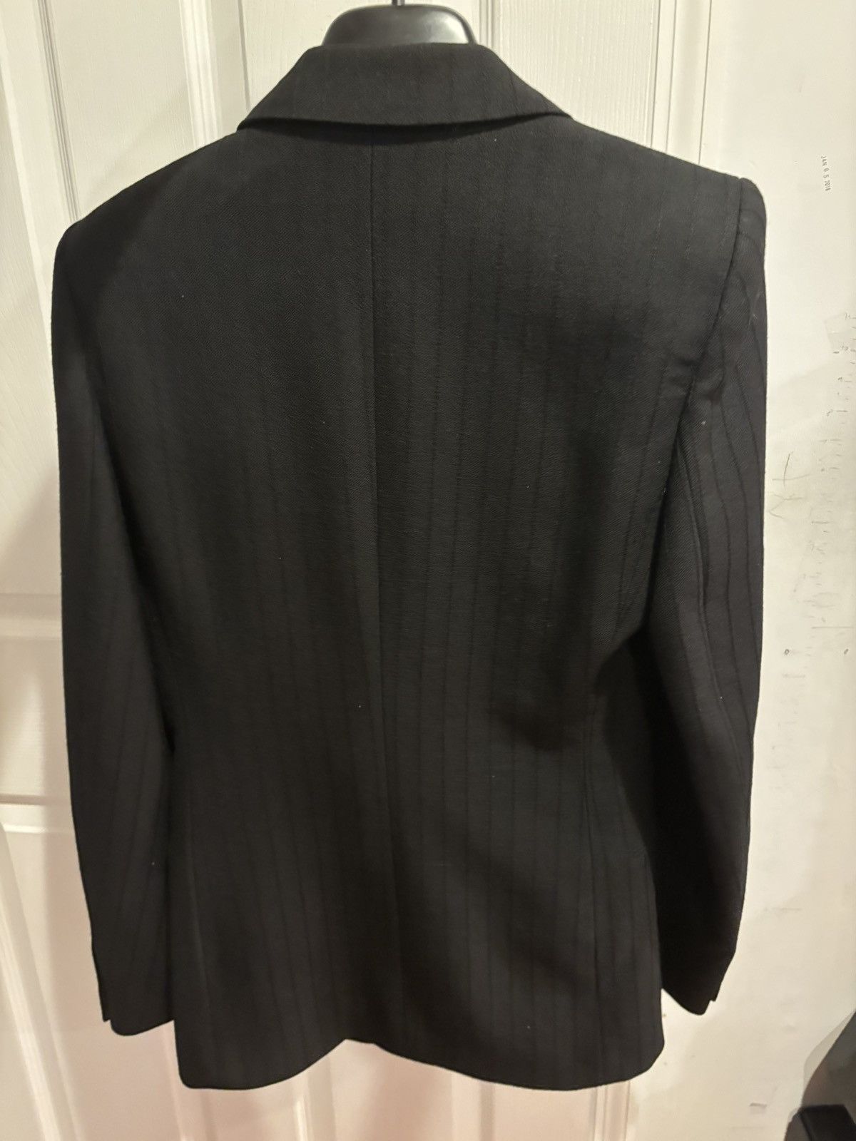 Saint Laurent Paris Saint Laurent Wool Blazer Black 2023 RRP $3,200 Size 34R - 2 Thumbnail