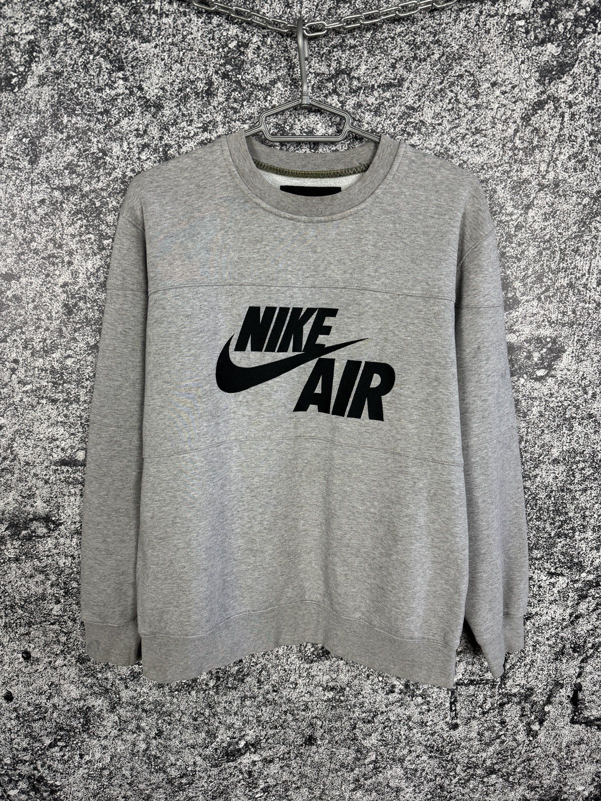 Mens Vintage Nike Air Sweatshirt Big Logo Retro Size M