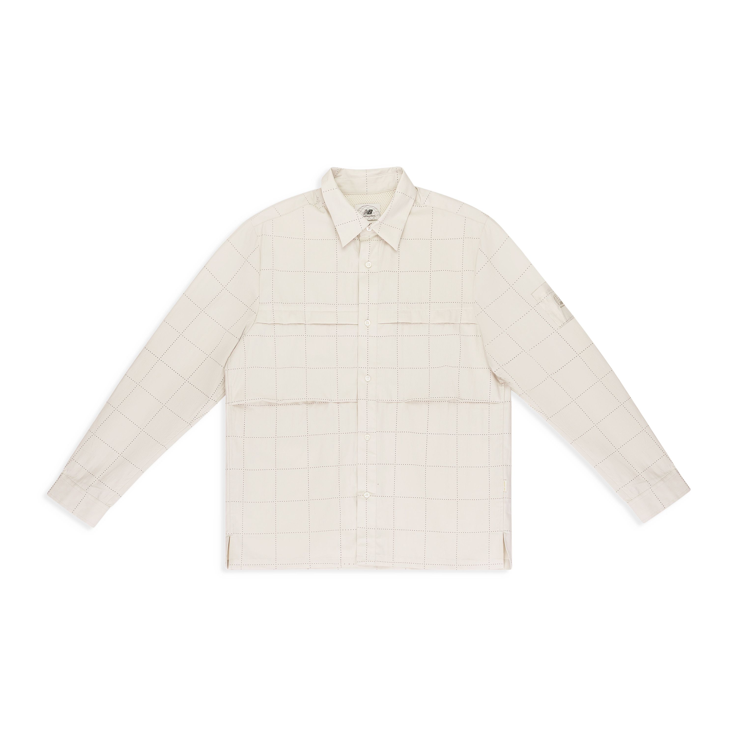 Aime Leon Dore ALD / New Balance Windowpane Grid Shirt Size S