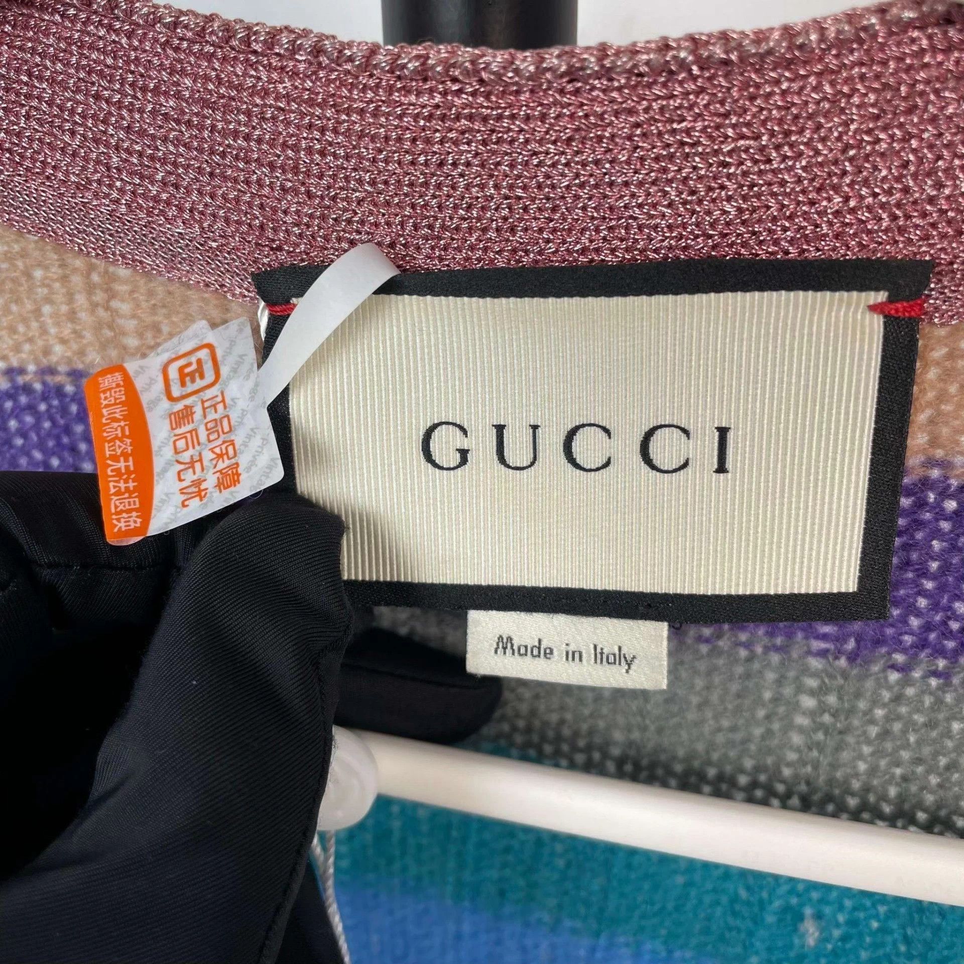 Gucci Gucci colorful knit sweater Size S / US 4 / IT 40 - 3 Thumbnail