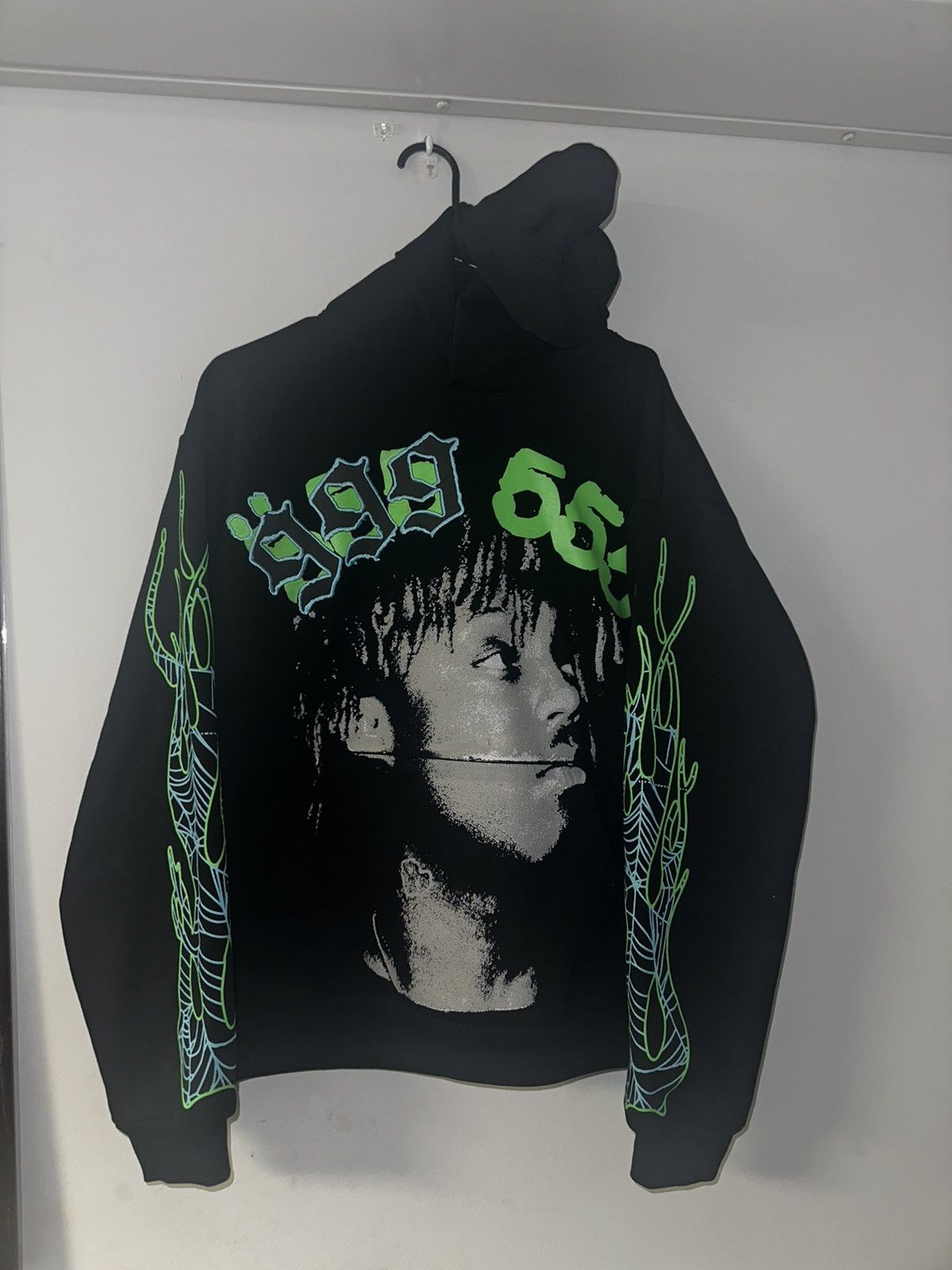 999 Club JUICE WRLD X SP5DER HOODIE Grailed