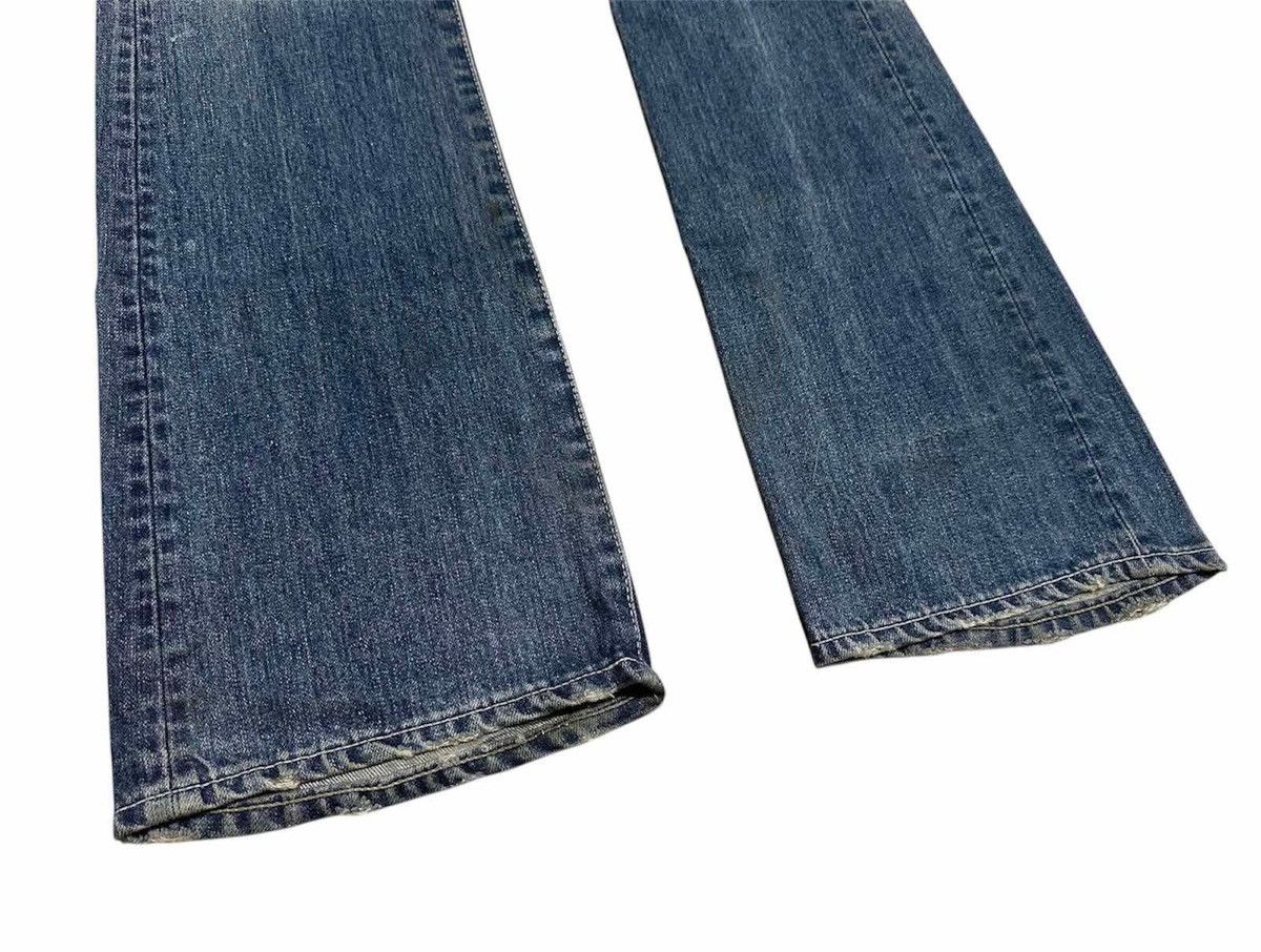 If Six Was Nine × Japanese Brand × Vanquish 🔥Archived Vanquish Mud Wash Flared Denim 2011 Size US 32 / EU 48 - 3 Thumbnail
