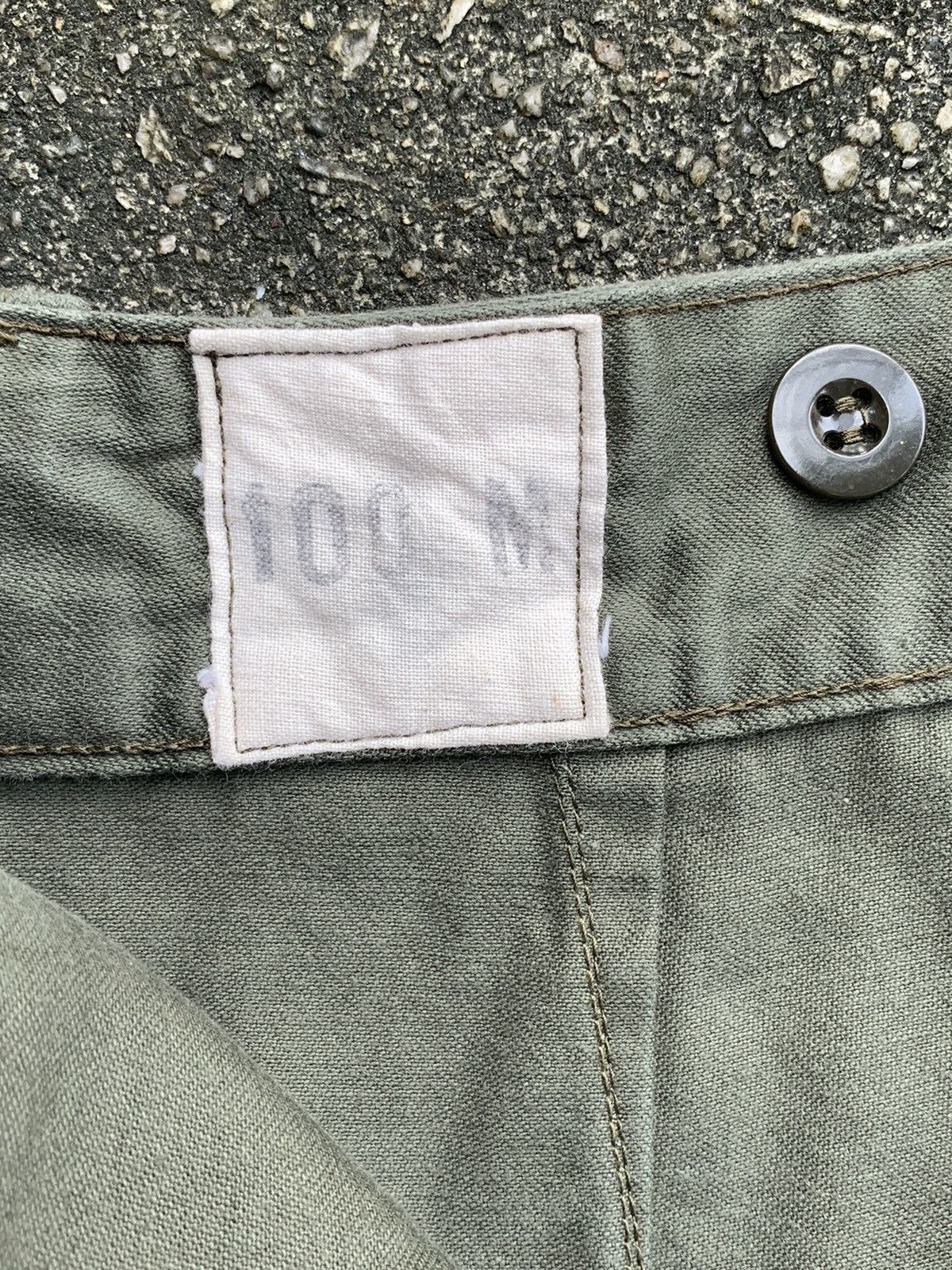 Vintage Rare.. Vintage Distressed French Army Cargo Pants Size US 38 / EU 54 - 23 Thumbnail