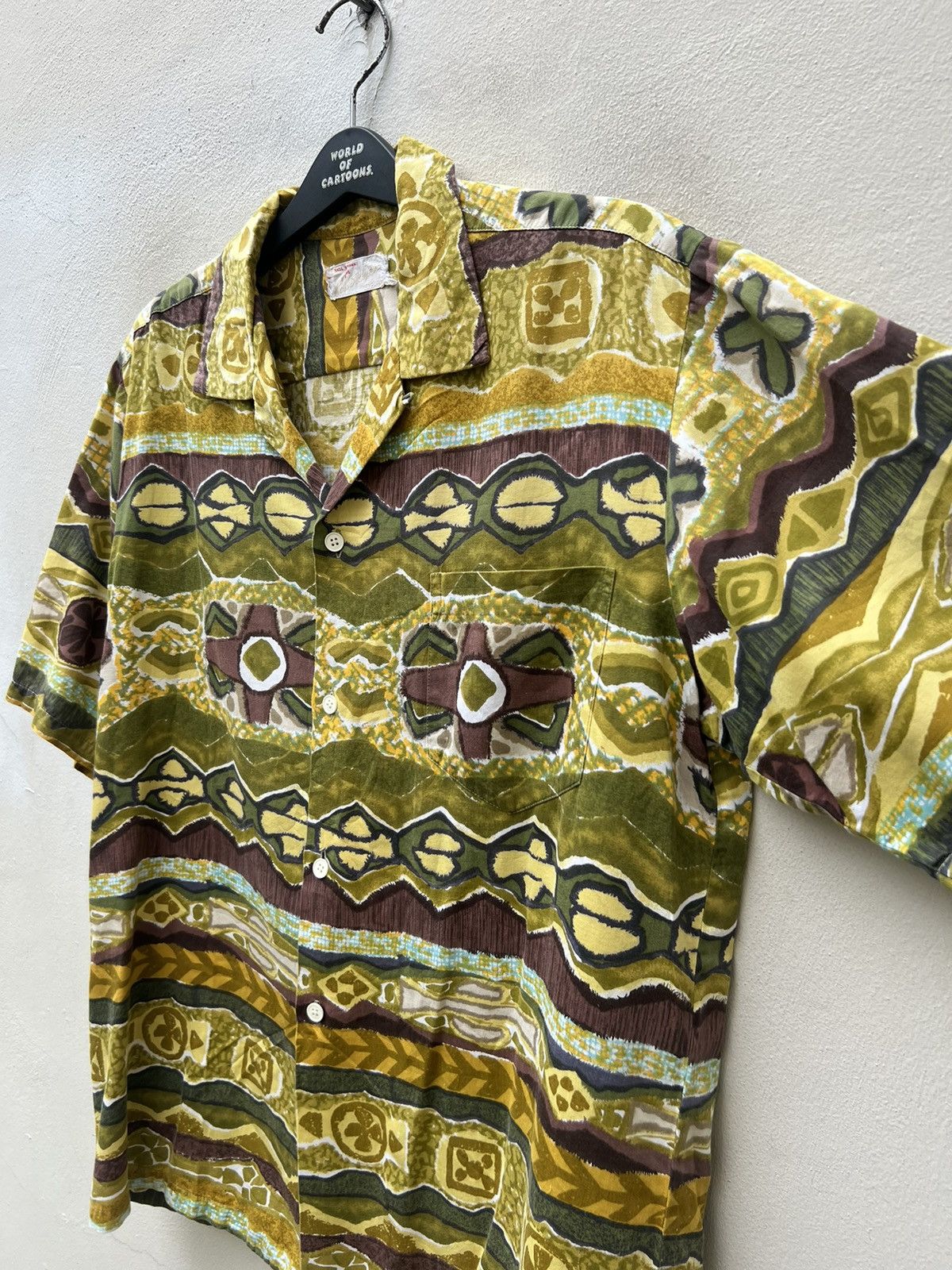 Vintage 50s 60s Ross Sutherland Hawaiian Shirt Size US XL / EU 56 / 4 - 10 Thumbnail