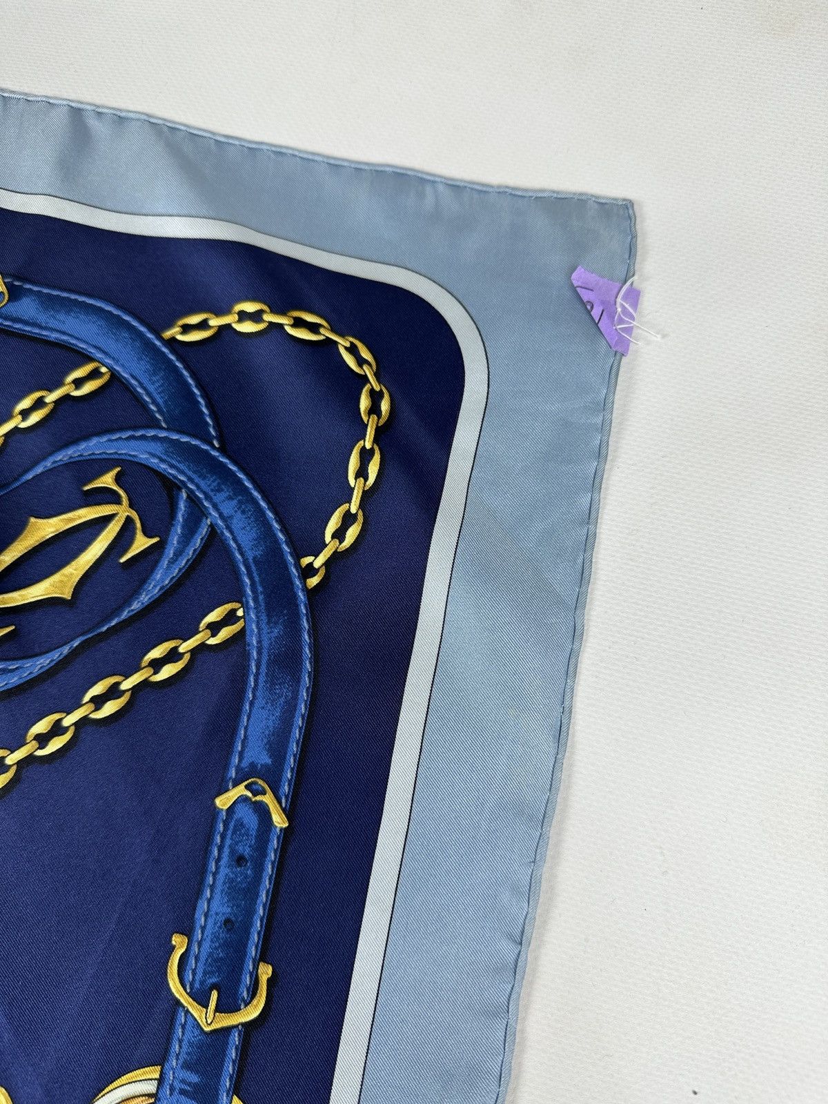 Cartier Vintage Must De Cartier Silk Scarf Size ONE SIZE - 11 Thumbnail