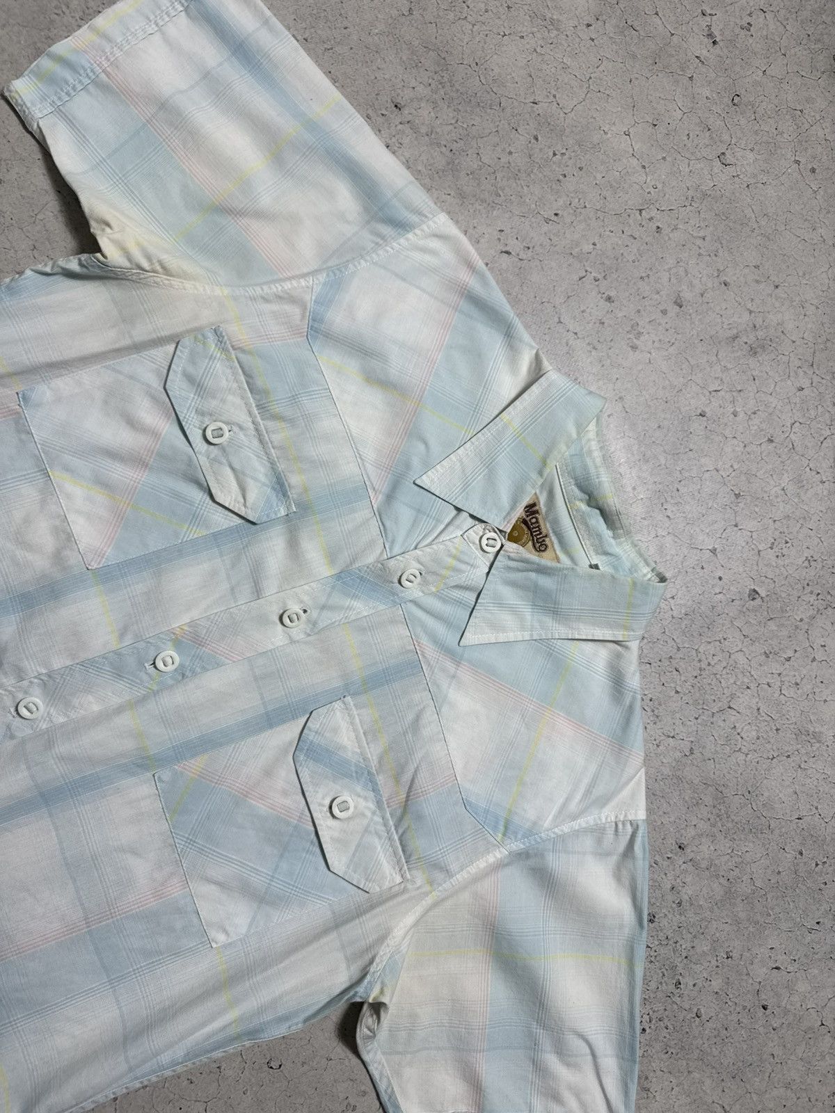 Mambo Mambo Vintage Button Up Short Sleeve Shirt Size L Size US L / EU 52-54 / 3 - 6 Thumbnail
